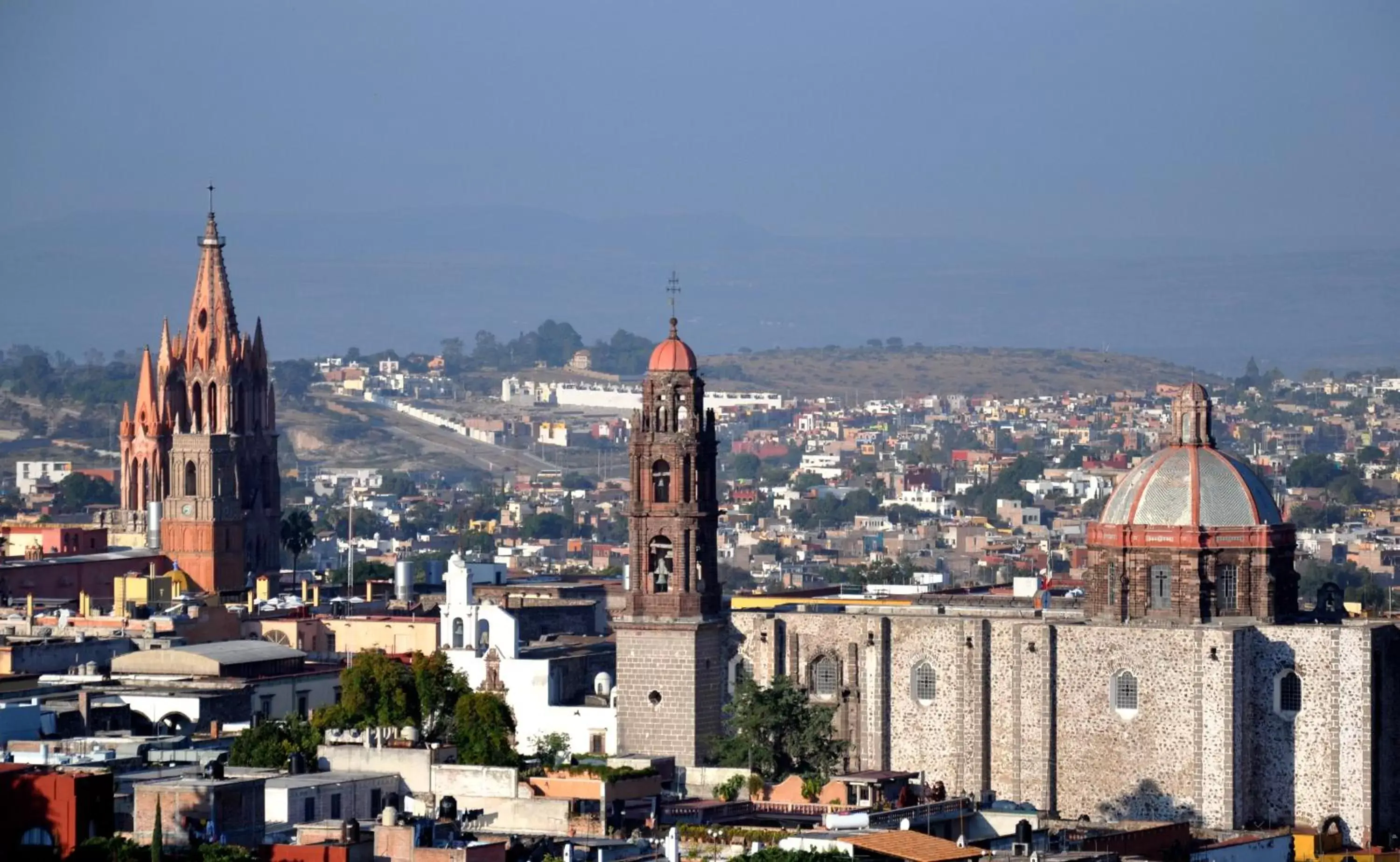 City view in Casa de la Cuesta B&B