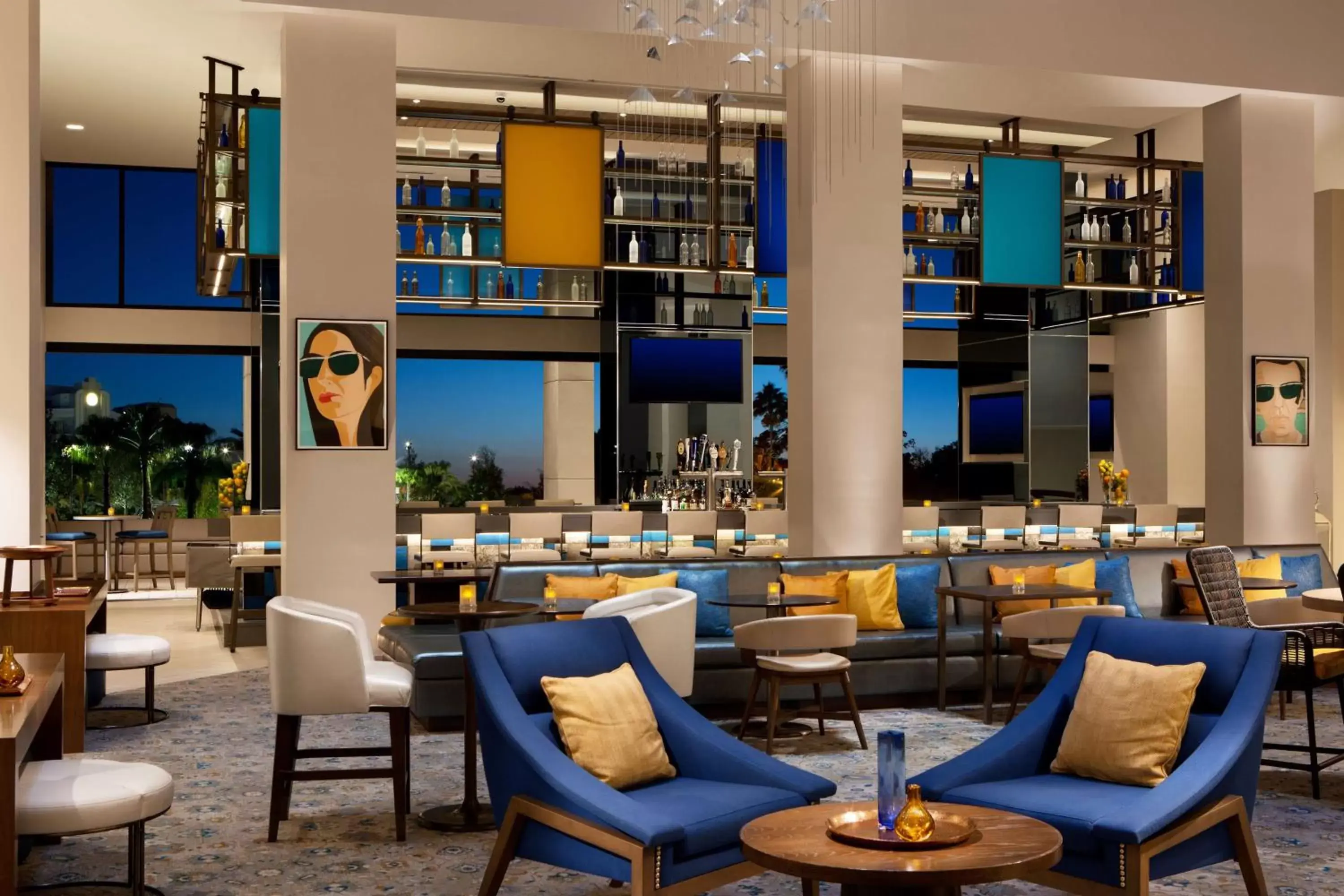 Lobby or reception in Hilton Orlando Buena Vista Palace - Disney Springs Area
