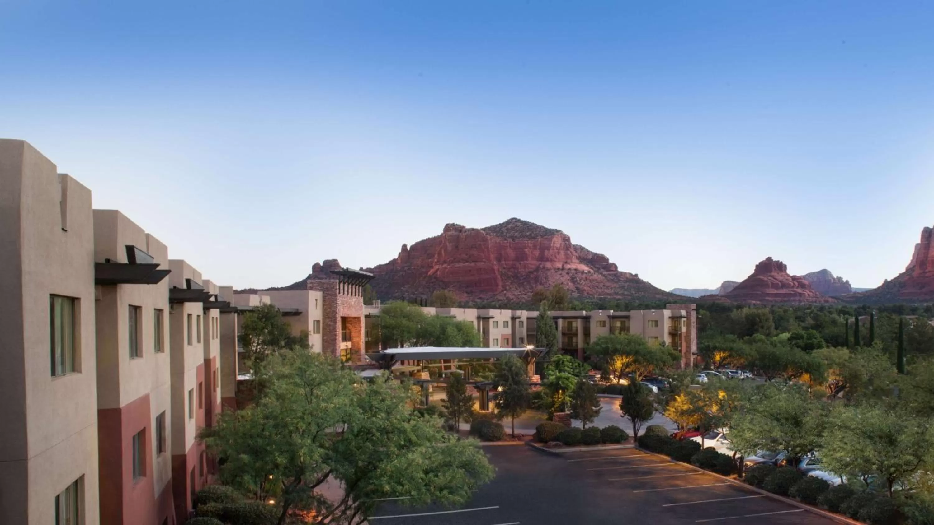 Property building in Hilton Sedona Resort at Bell Rock
