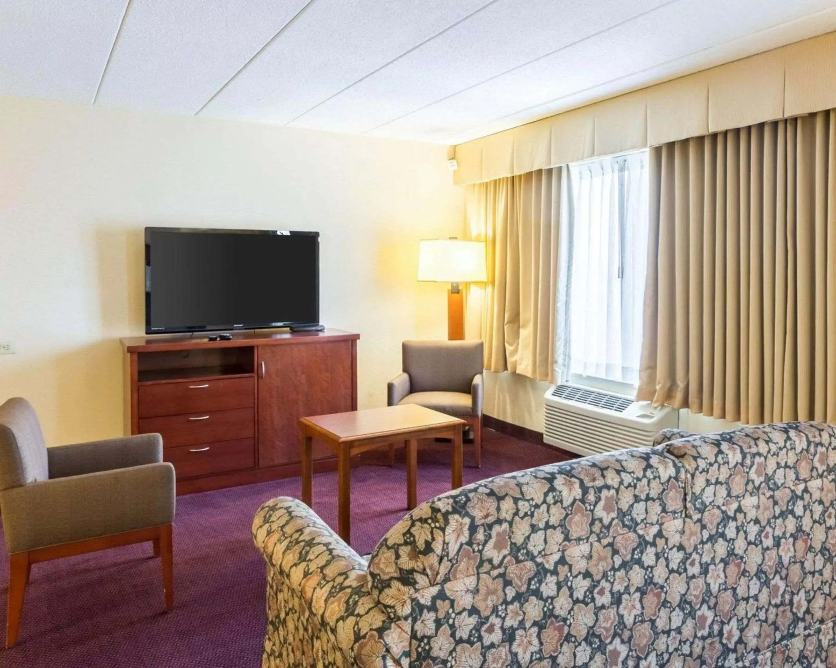 Photo of the whole room, TV/Entertainment Center in Clarion Hotel Somerset - New Brunswick