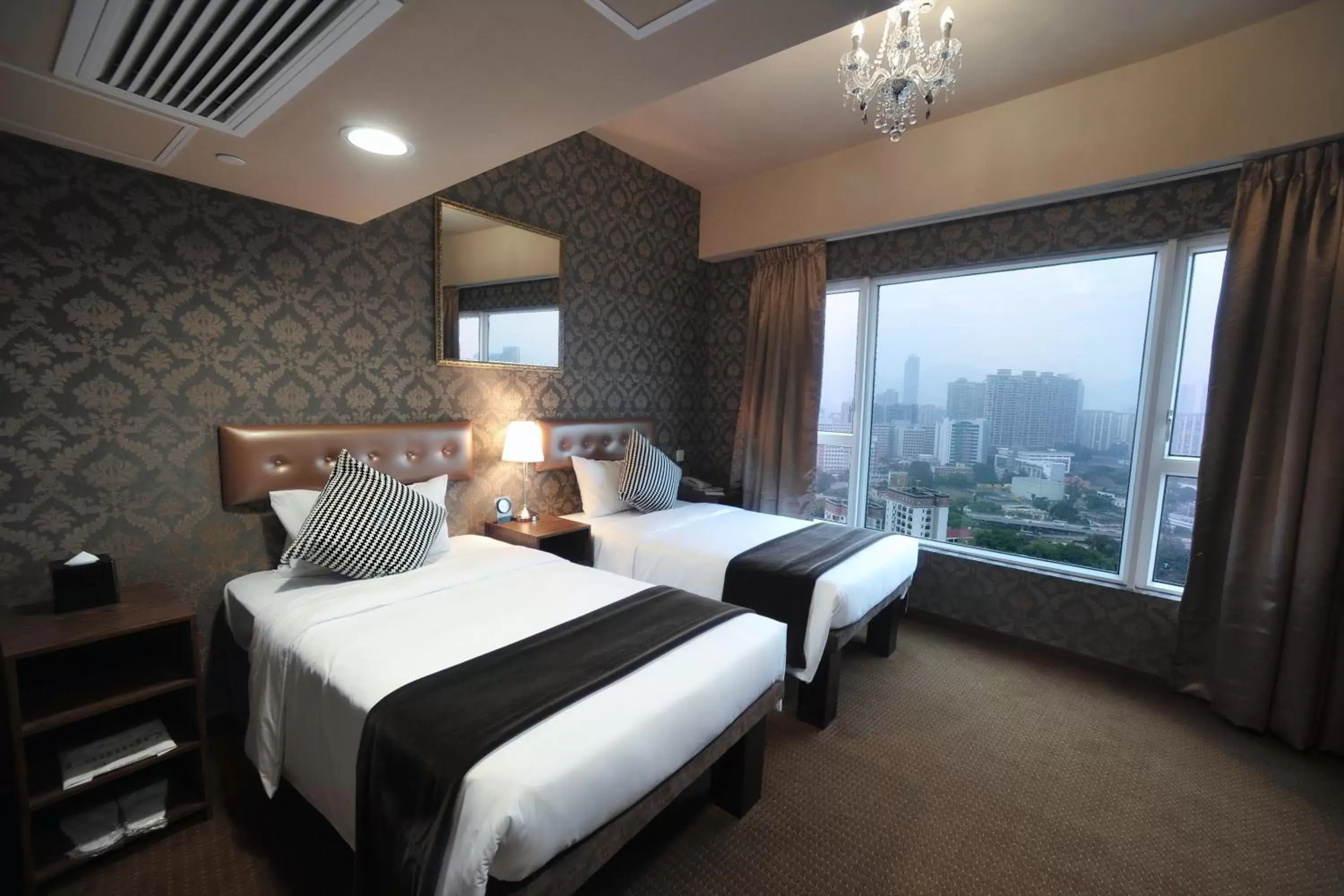 Photo of the whole room, Bed in Ramada Hong Kong Grand