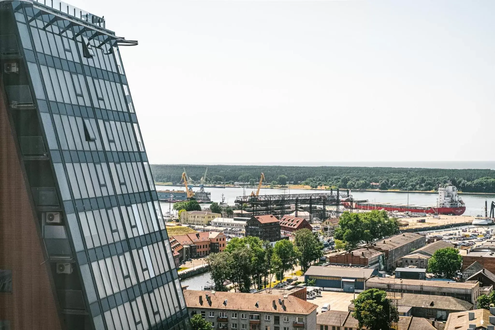 Sea view in Amberton Hotel Klaipeda