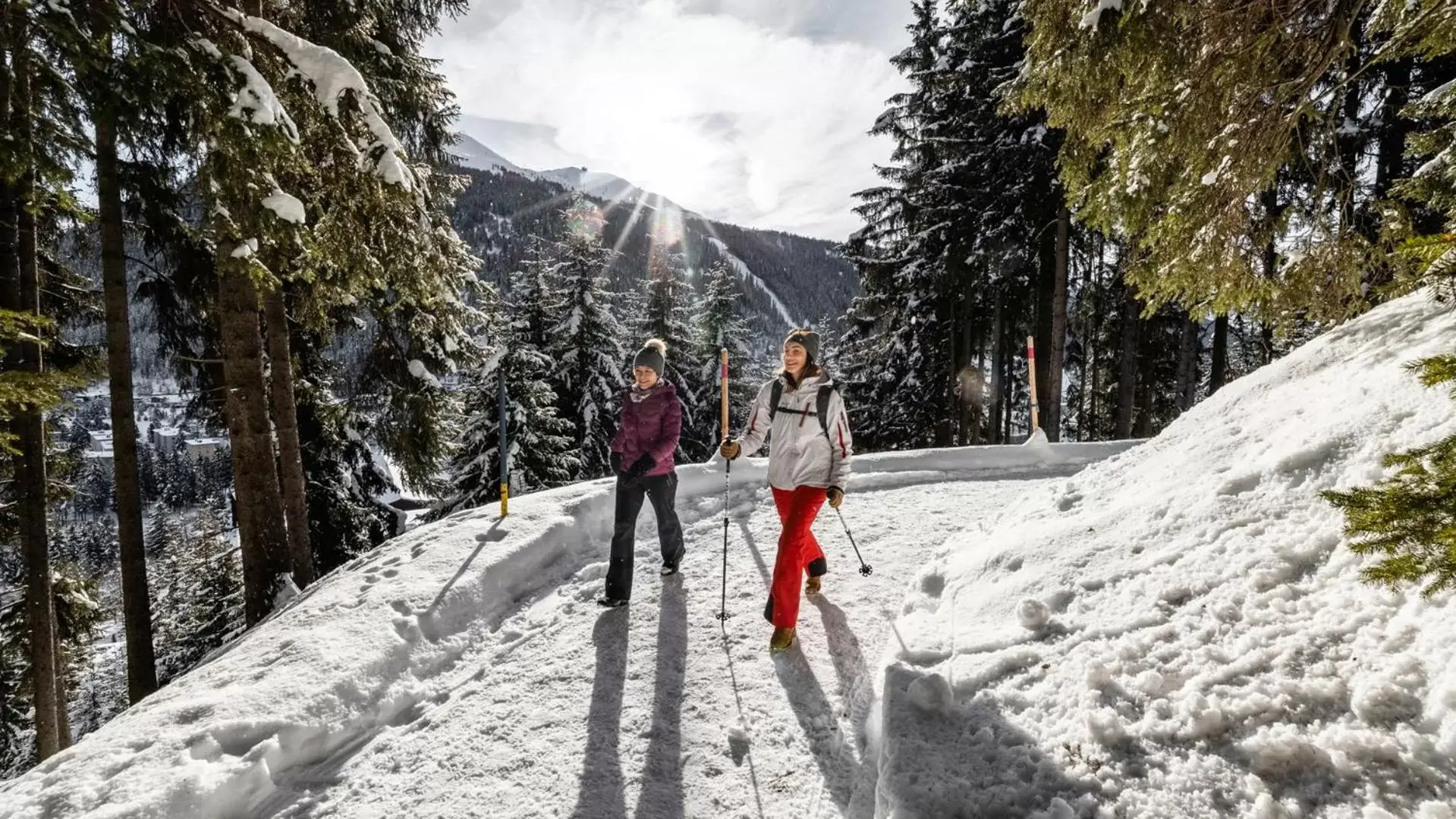 Winter in Kessler's Kulm Gästehaus