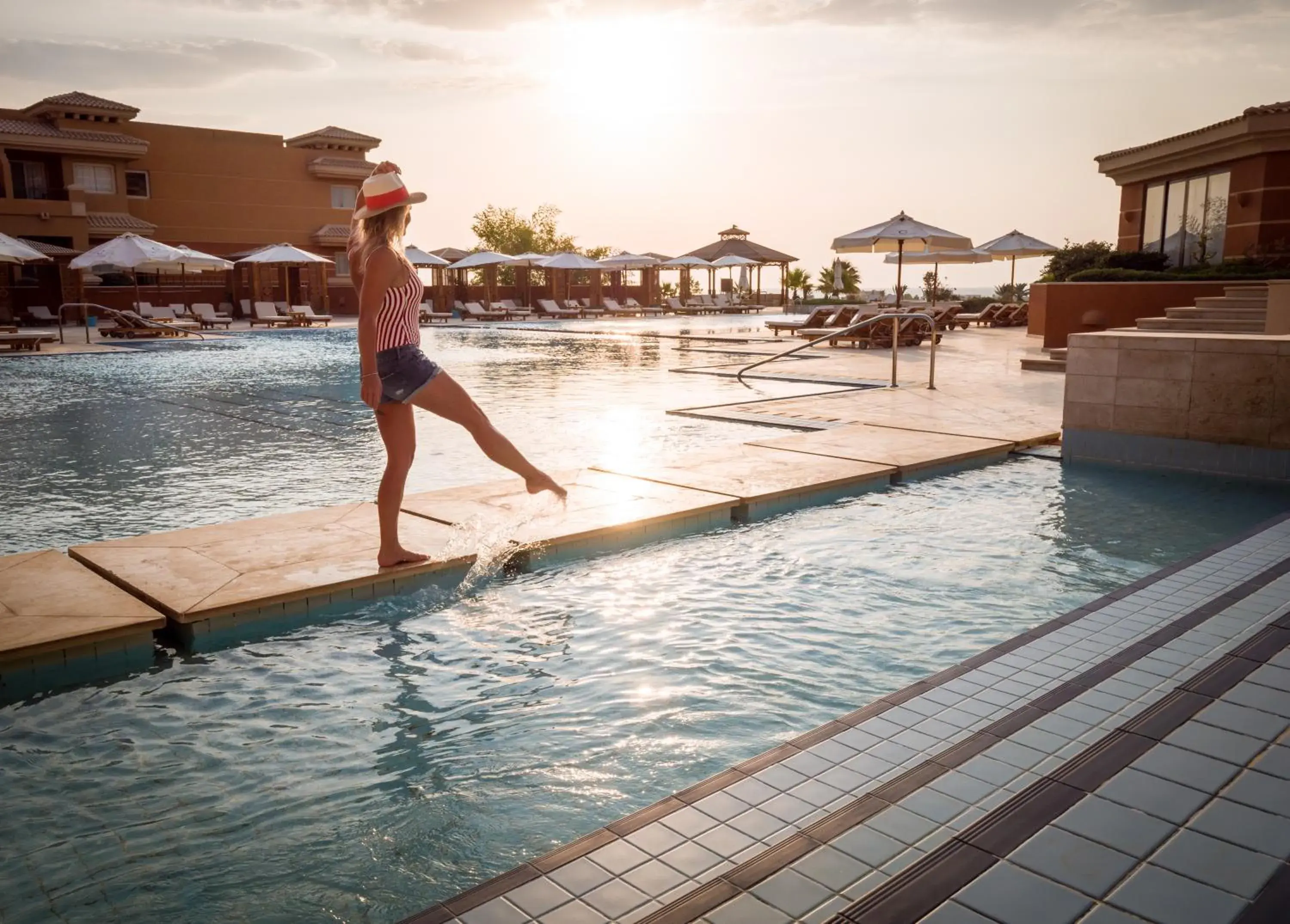 Swimming Pool in The Cascades Golf Resort, Spa & Thalasso