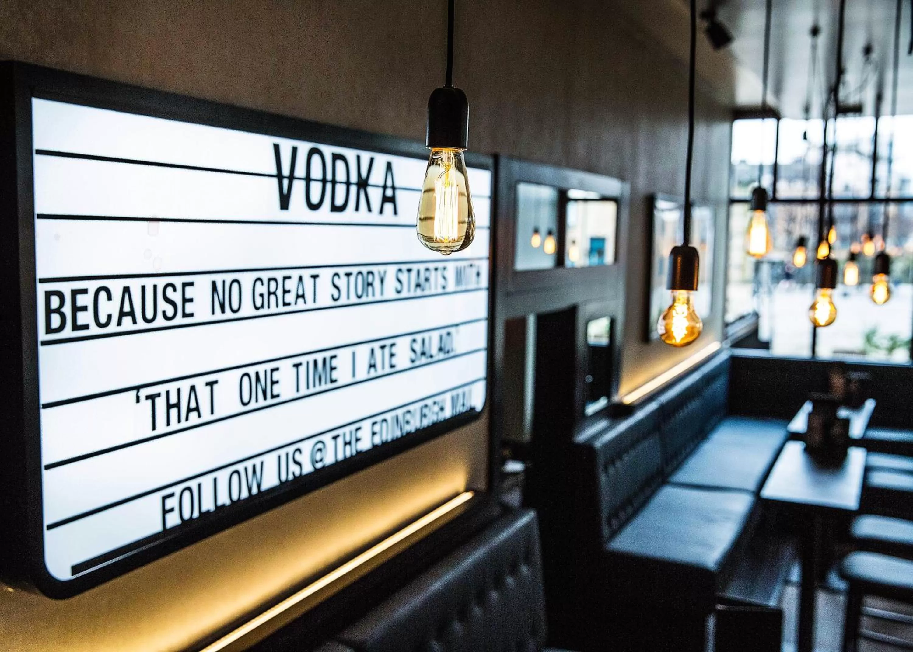 Lounge or bar in Malmaison Edinburgh