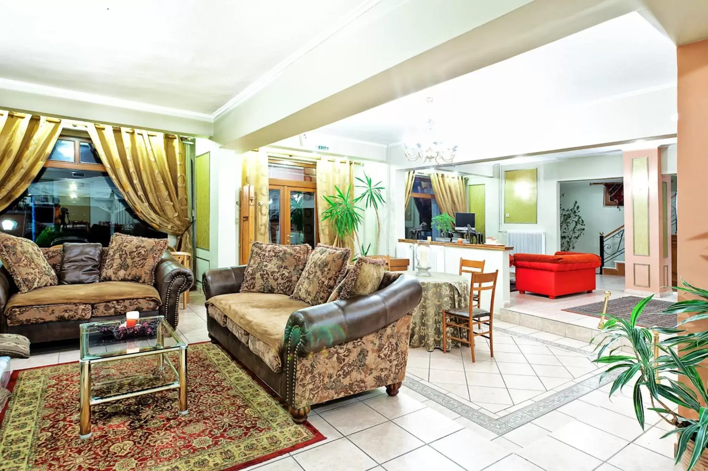 Lobby or reception, Seating Area in Anastassiou Hotel