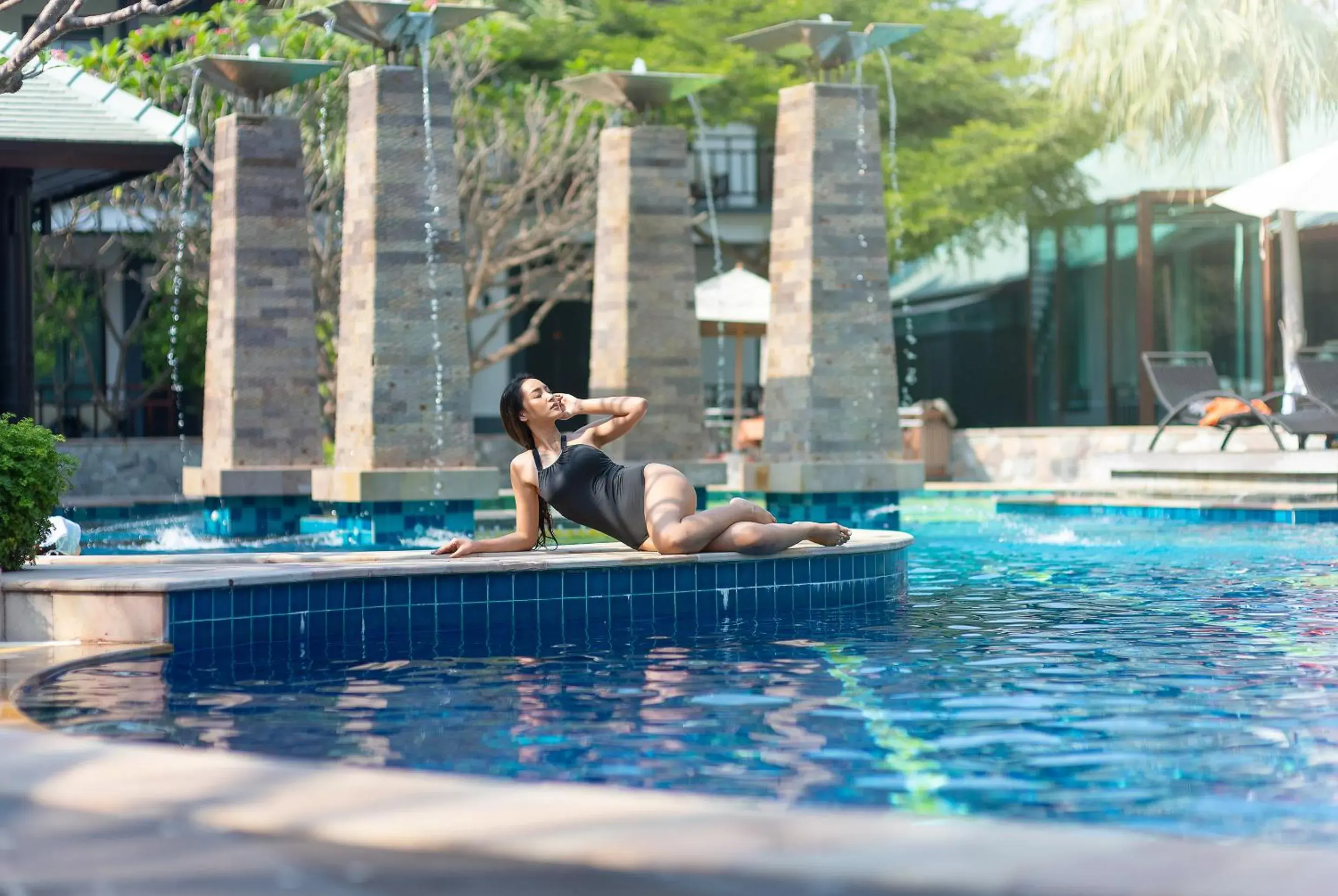 Swimming pool in The Zign Hotel Premium Villa Swimming pool in The Zign Hotel Premium Villa