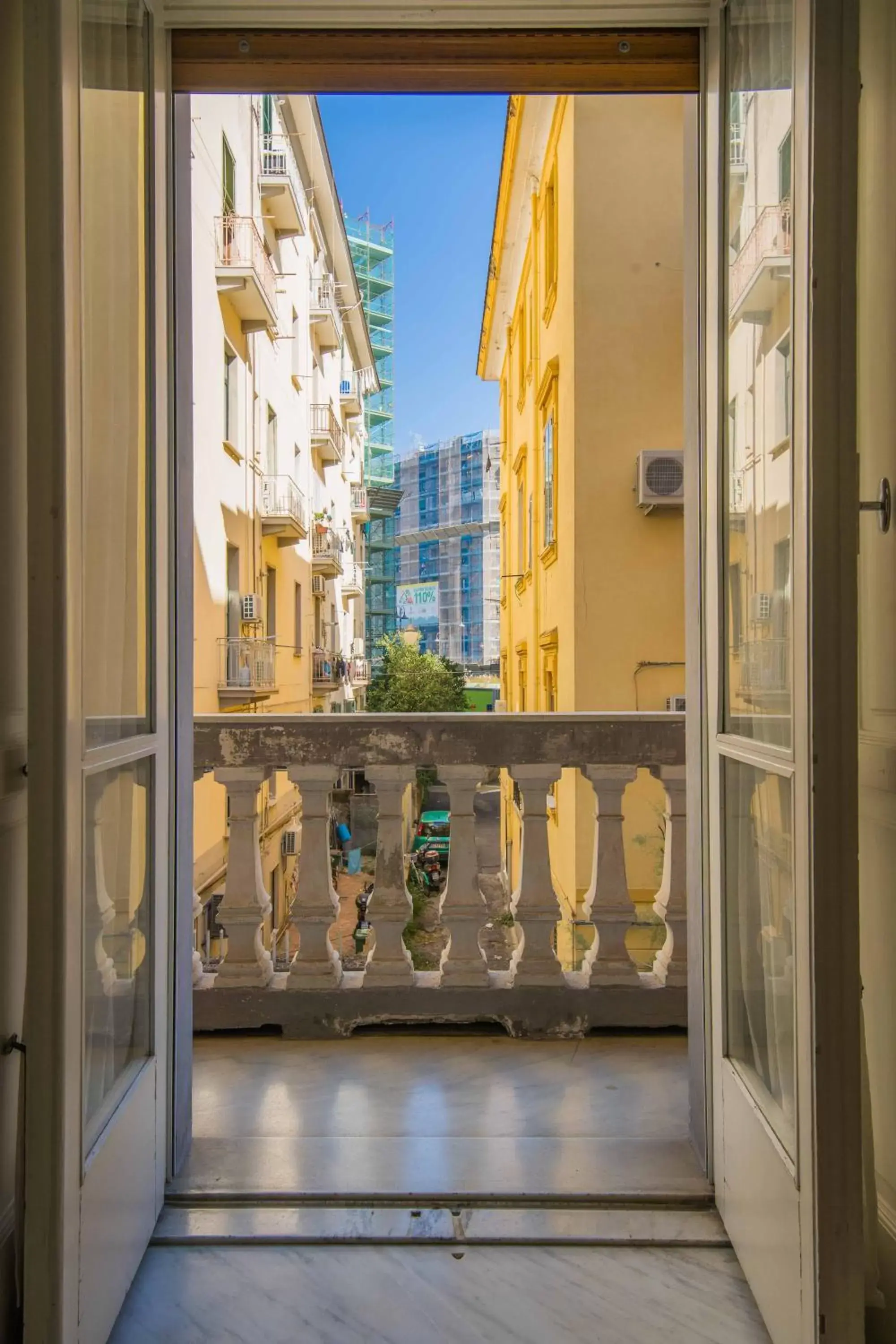 Balcony/Terrace in Bed&Breakfast Salerno