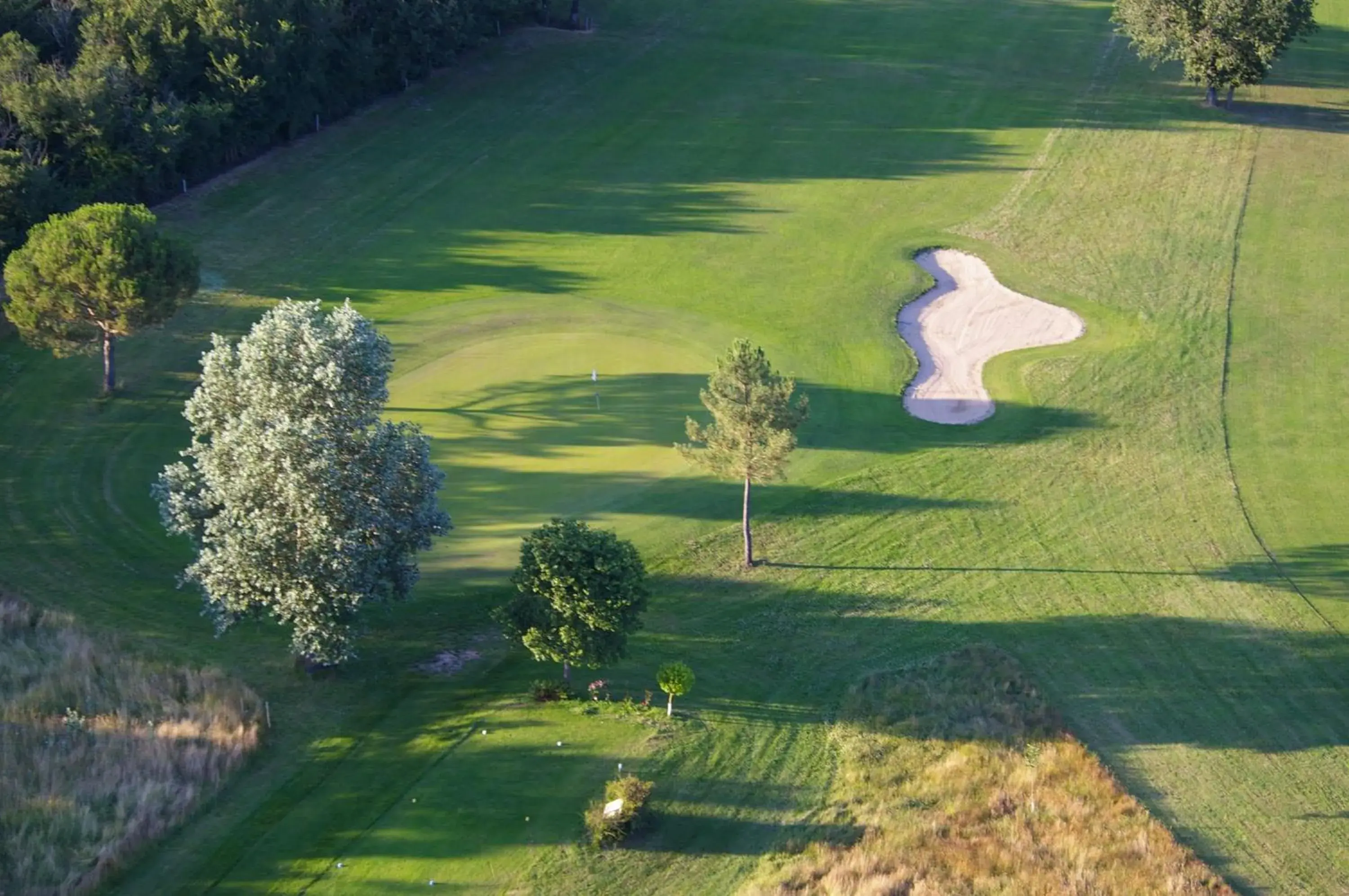 Golfcourse, Bird's-eye View in Logis Les Loges du Parc