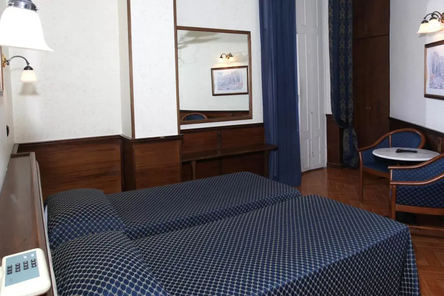 Bed in Hotel Nardizzi Americana