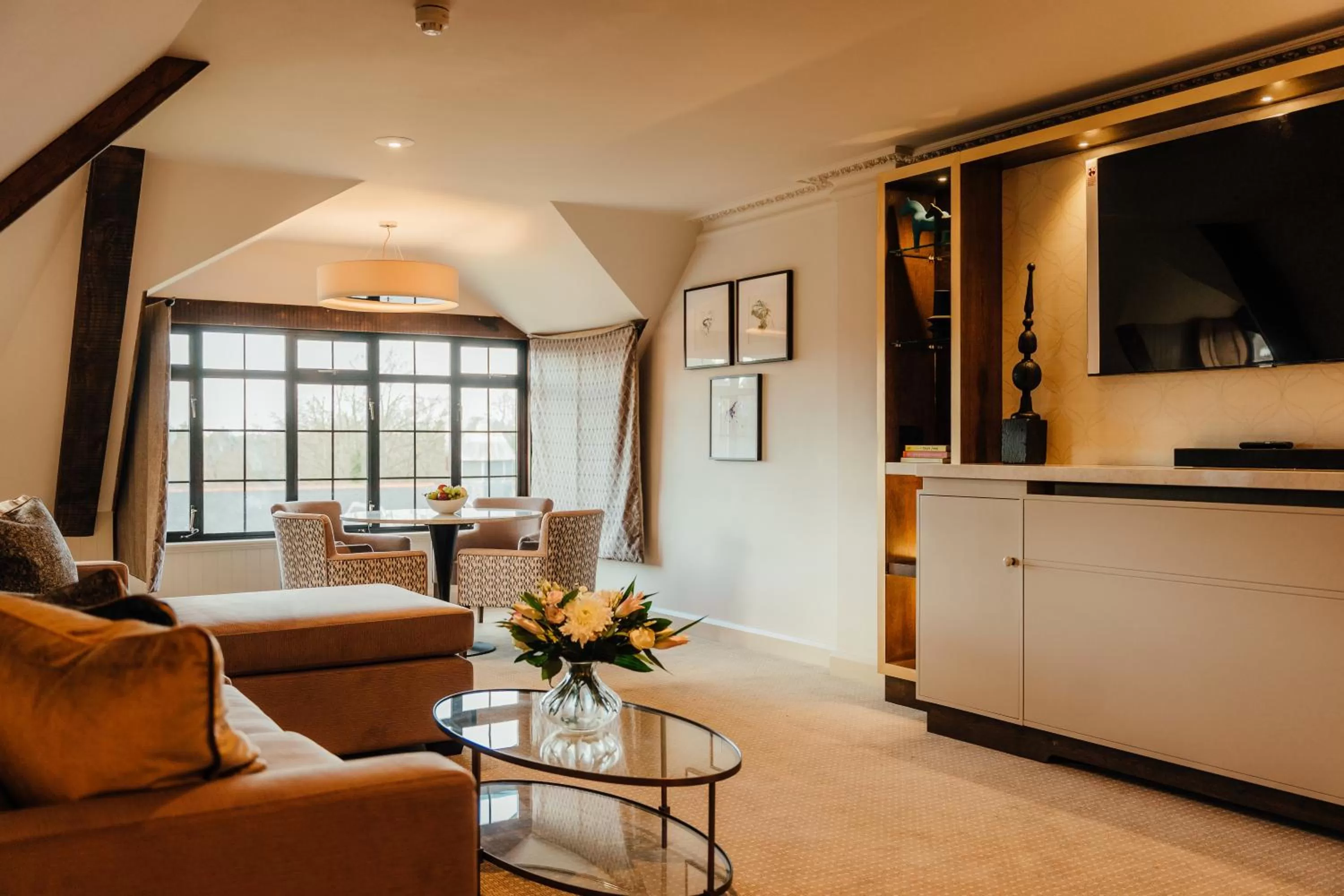 Living room in Pennyhill Park Hotel and Spa