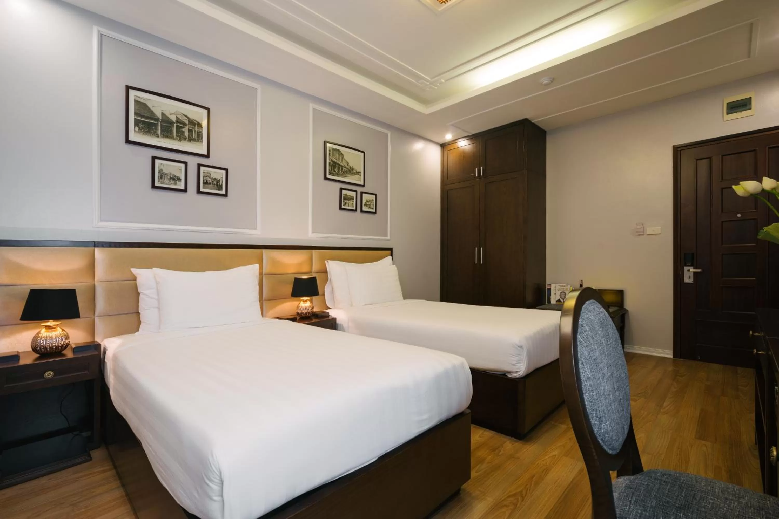 Bed in La Palm Hotel