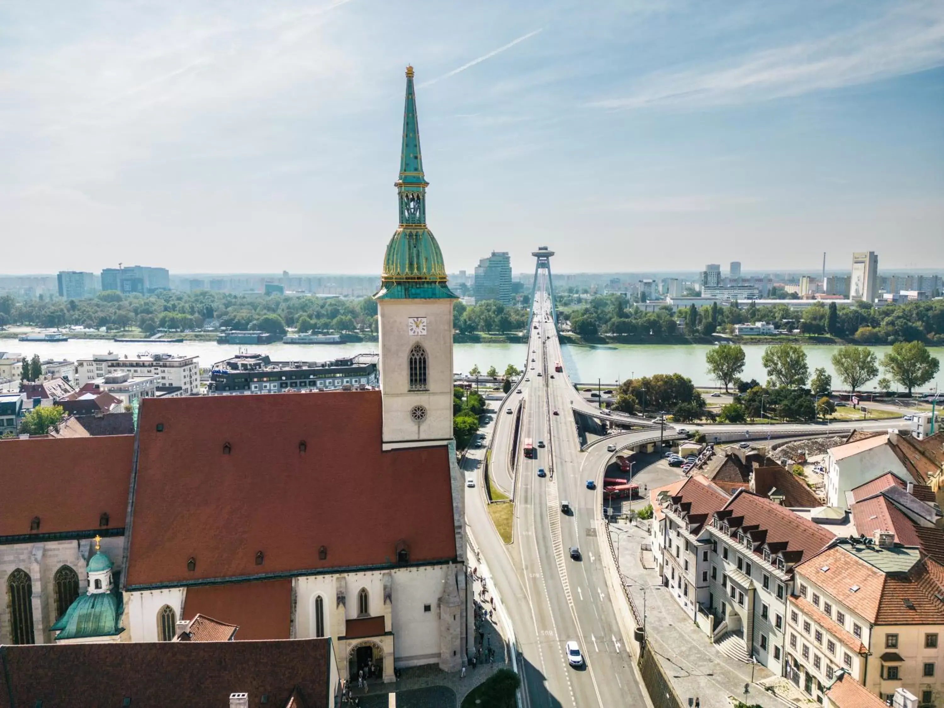 City view in Falkensteiner Hotel Bratislava