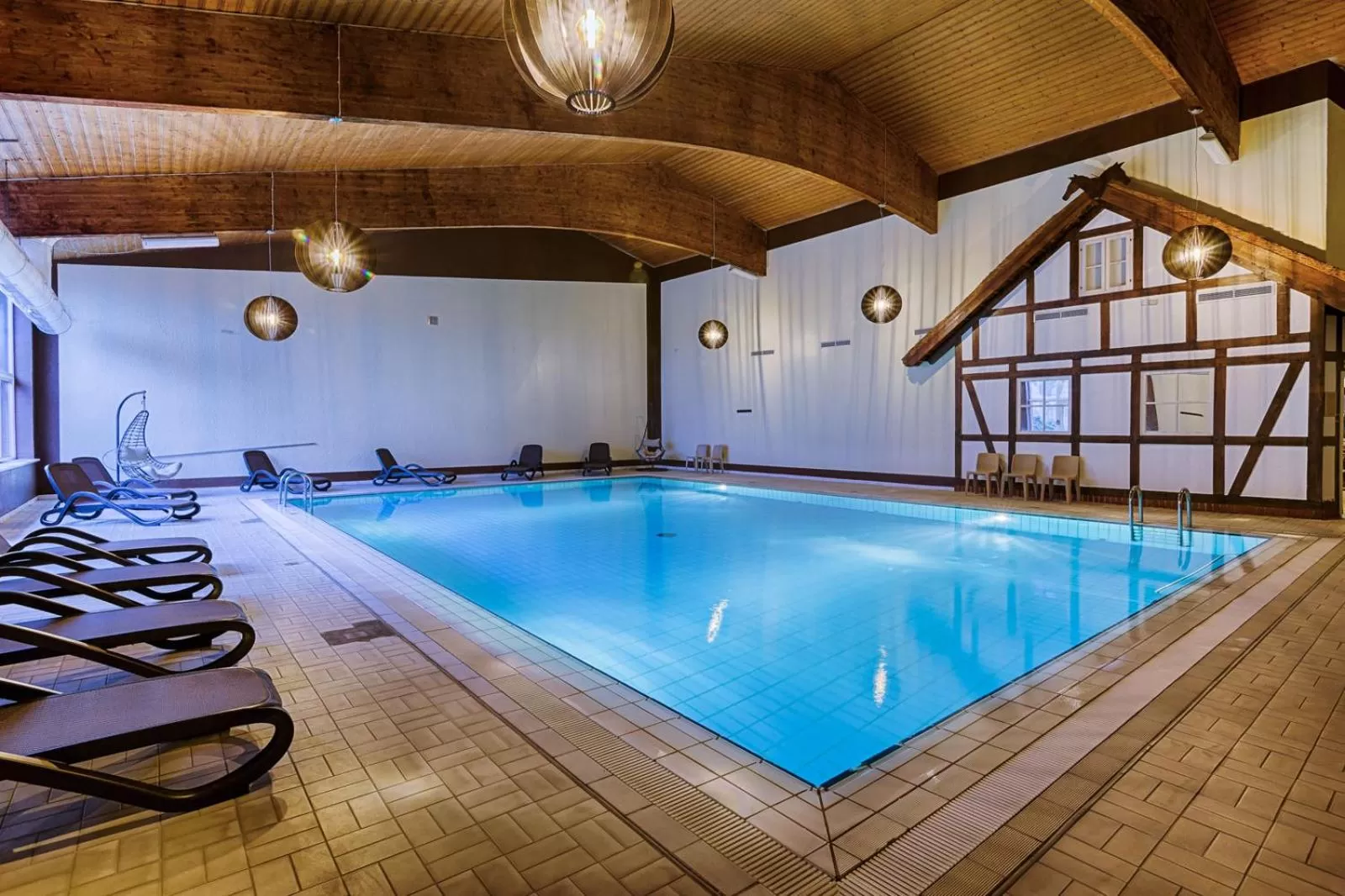 Swimming pool in Sport- & Vital-Resort Neuer Hennings Hof