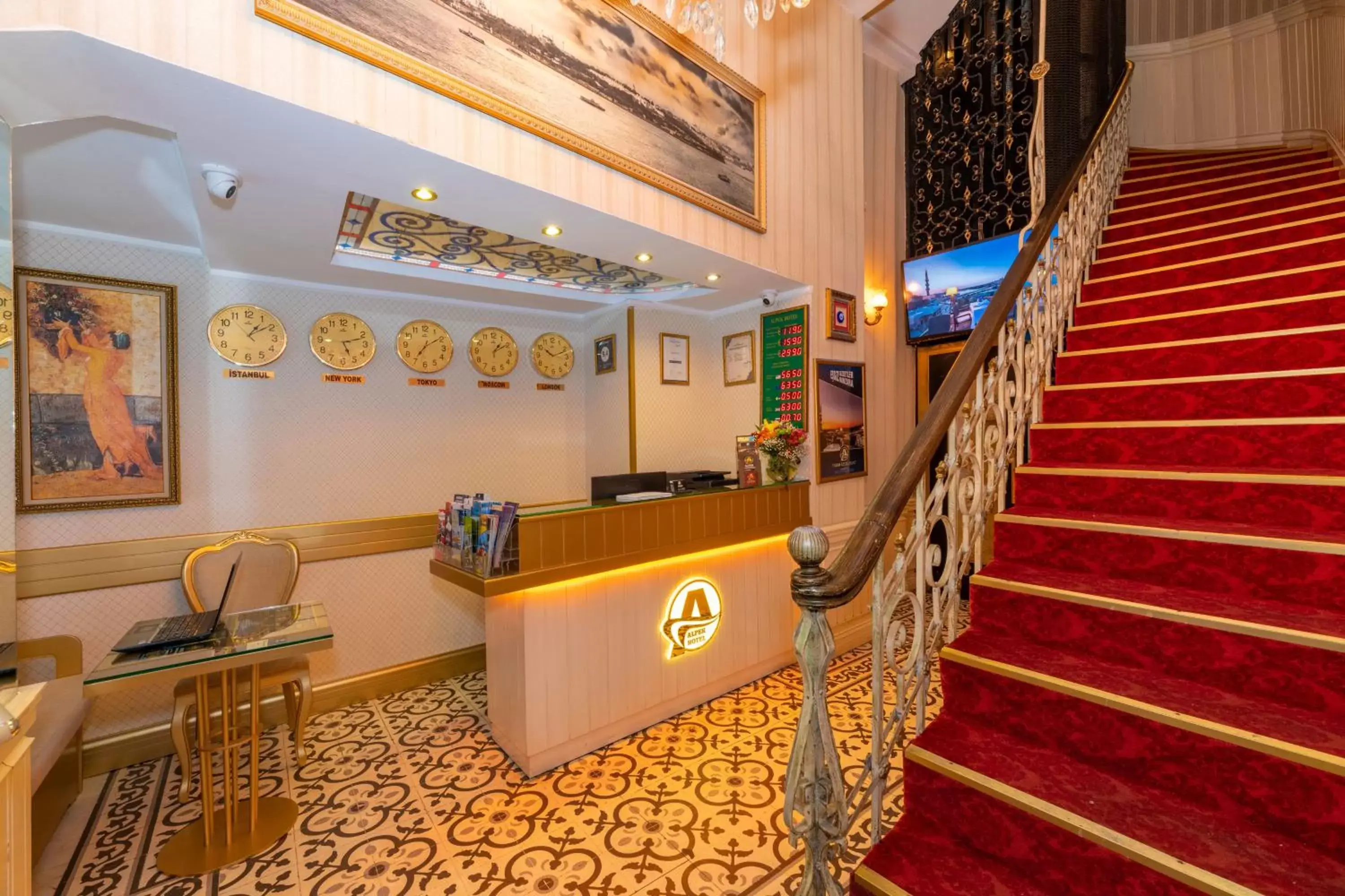 Lobby or reception, Lobby/Reception in Alpek Hotel