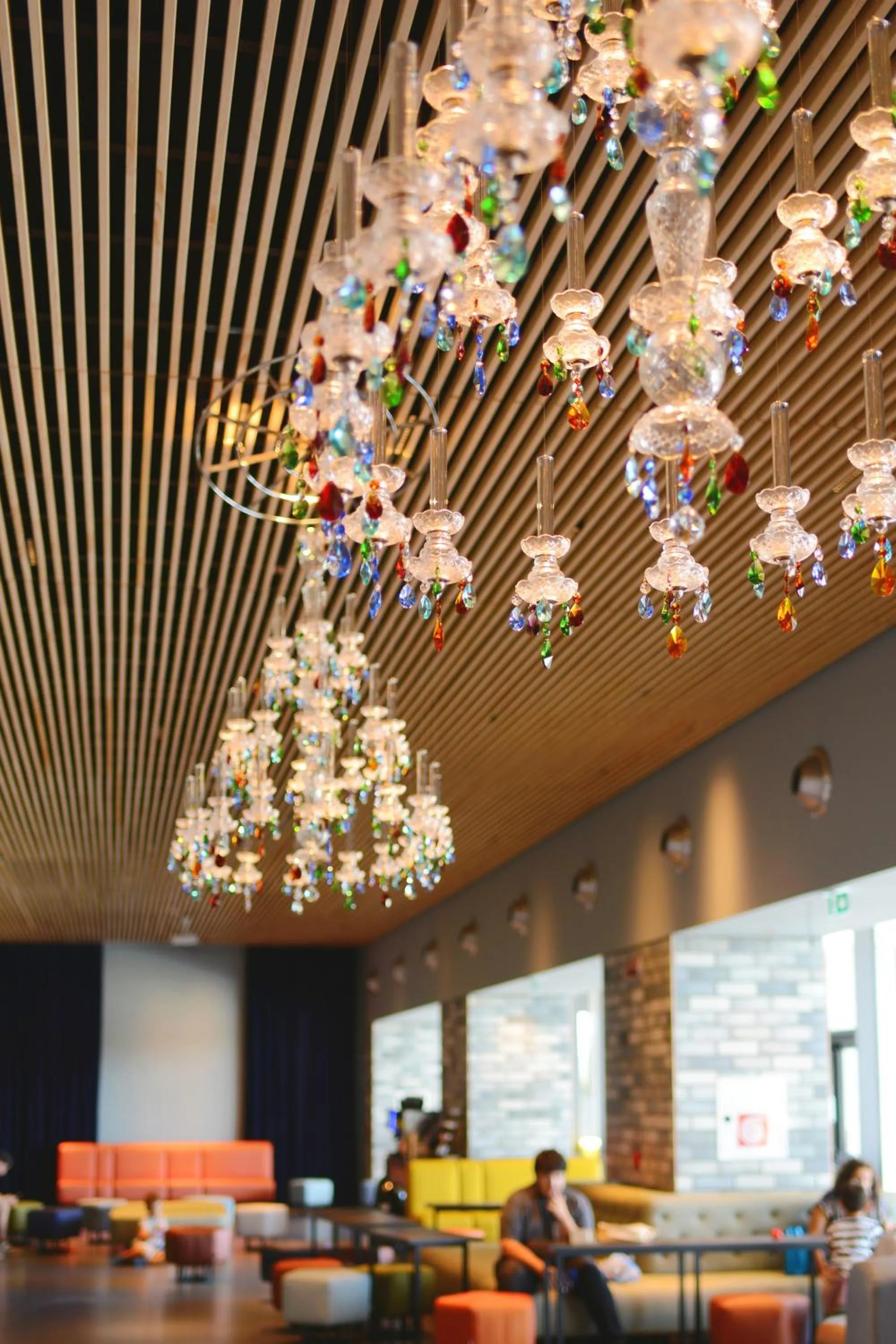 Lobby or reception in a&o Hostel Venezia Mestre