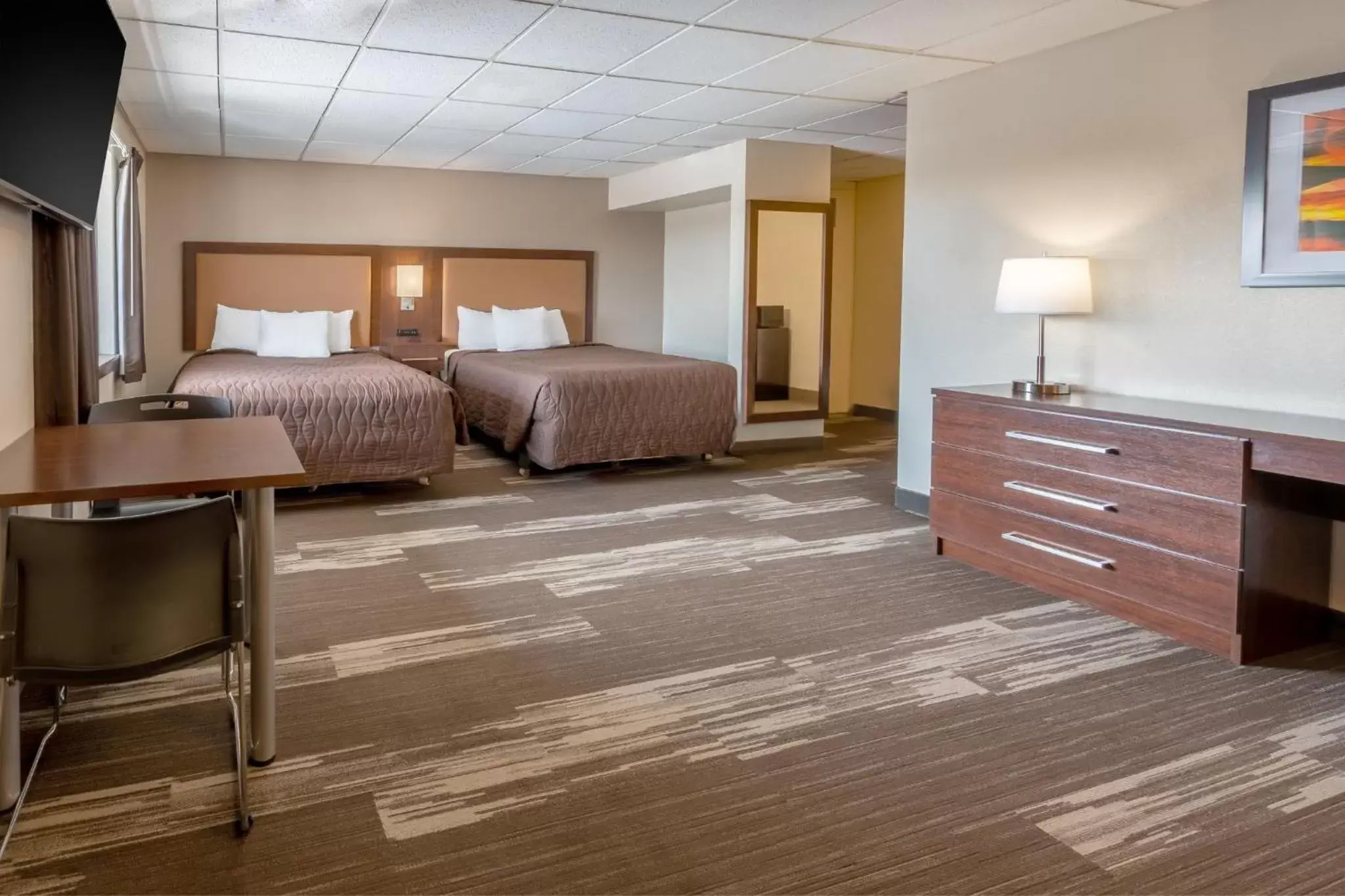 Bedroom, Bed in El Rancho Hotel Bedroom, Bed in El Rancho Hotel