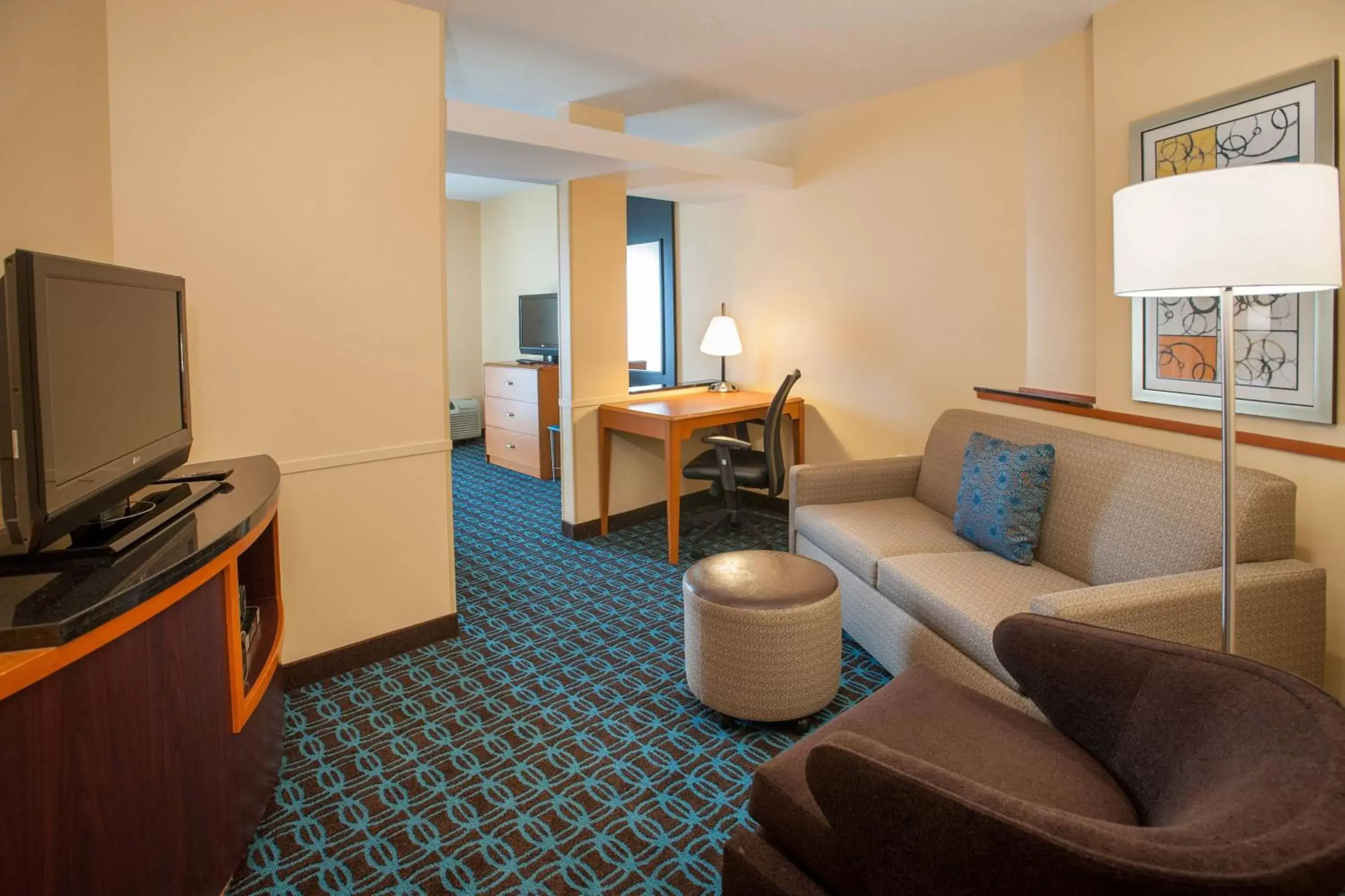 Living room, Seating Area in Fairfield Inn & Suites Orange Beach