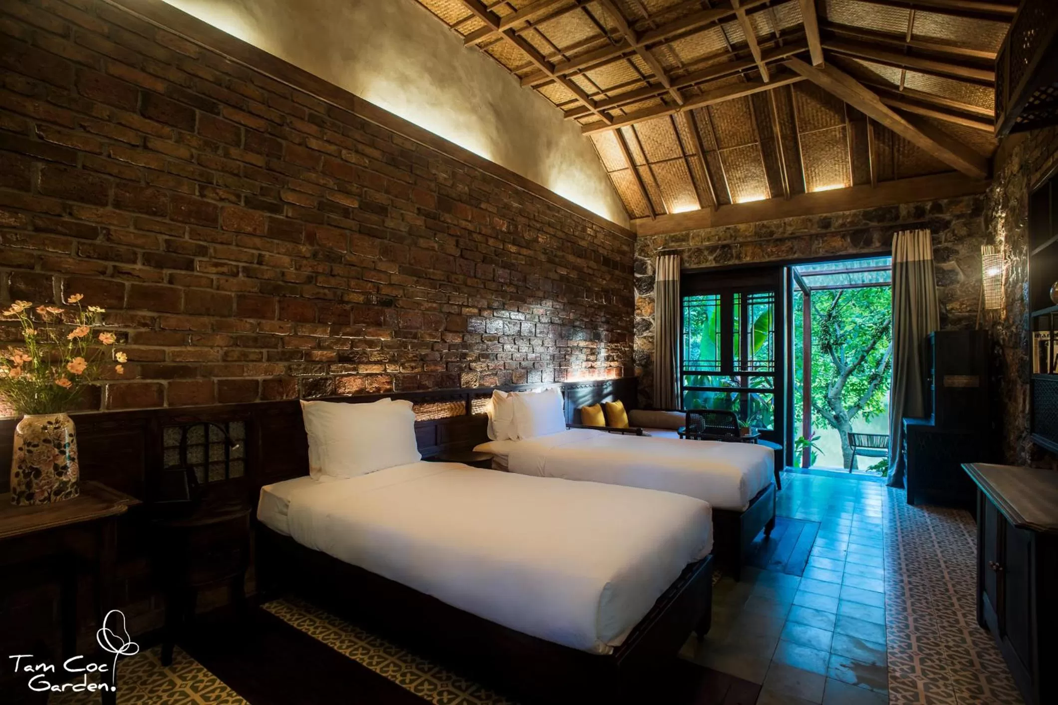 Bedroom, Bed in Tam Coc Garden Resort