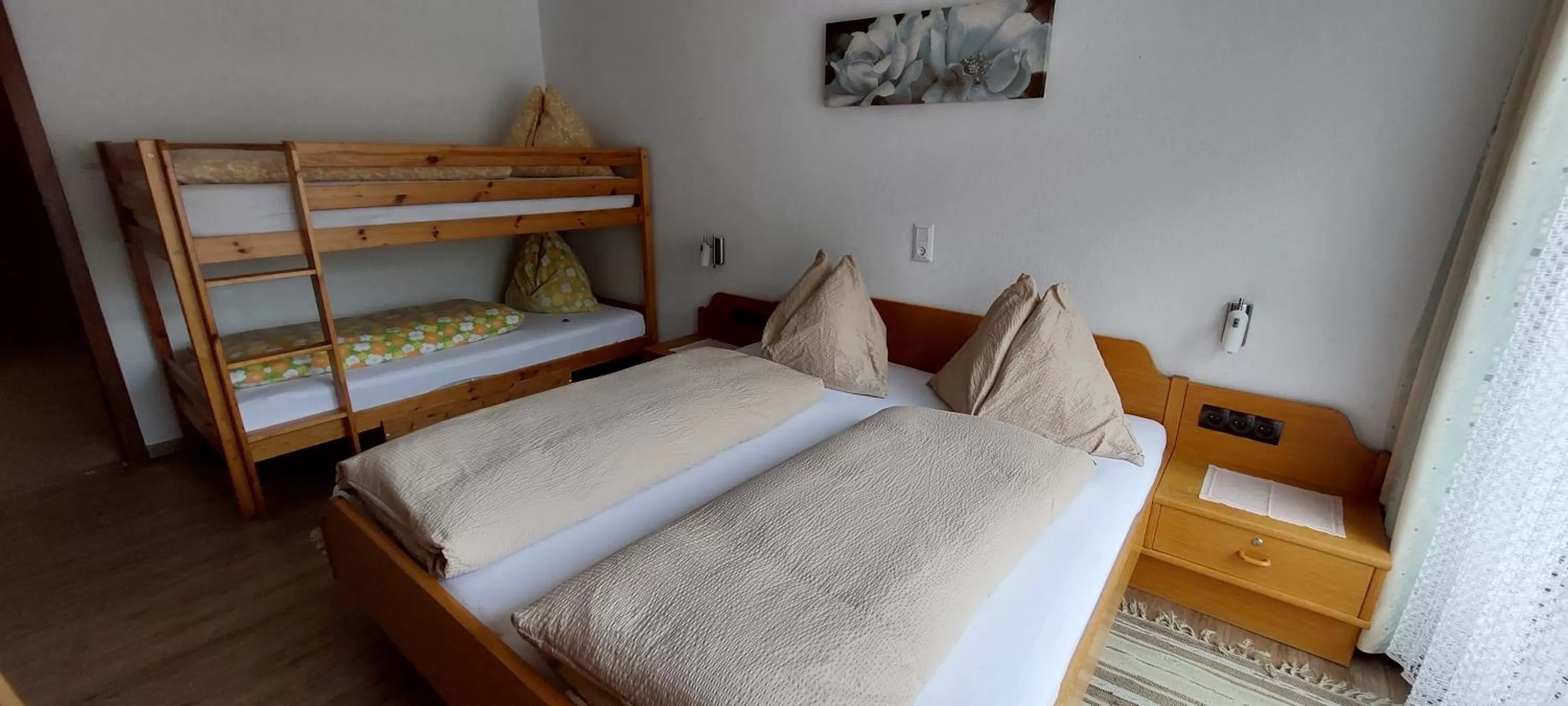 Bed in Pension Wildental