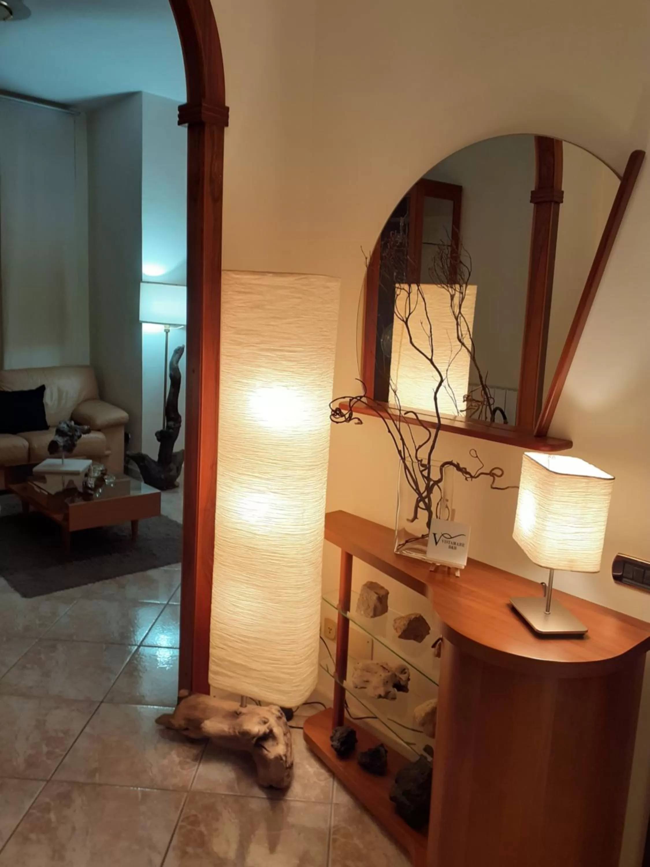 Lobby or reception, Bathroom in Vistamare