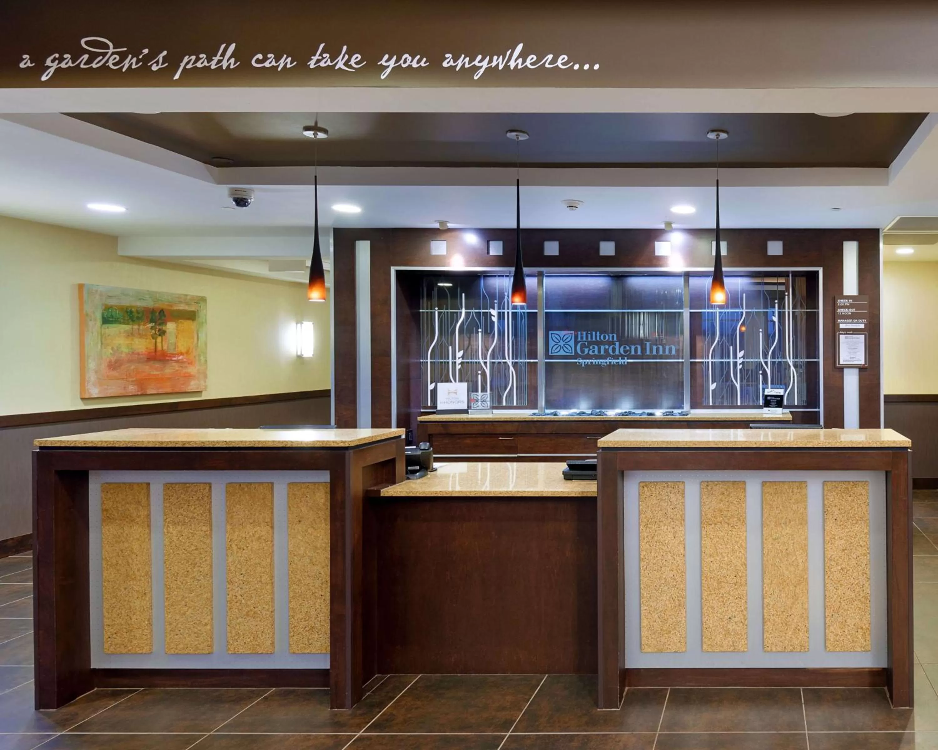 Lobby or reception in Hilton Garden Inn Springfield, MO