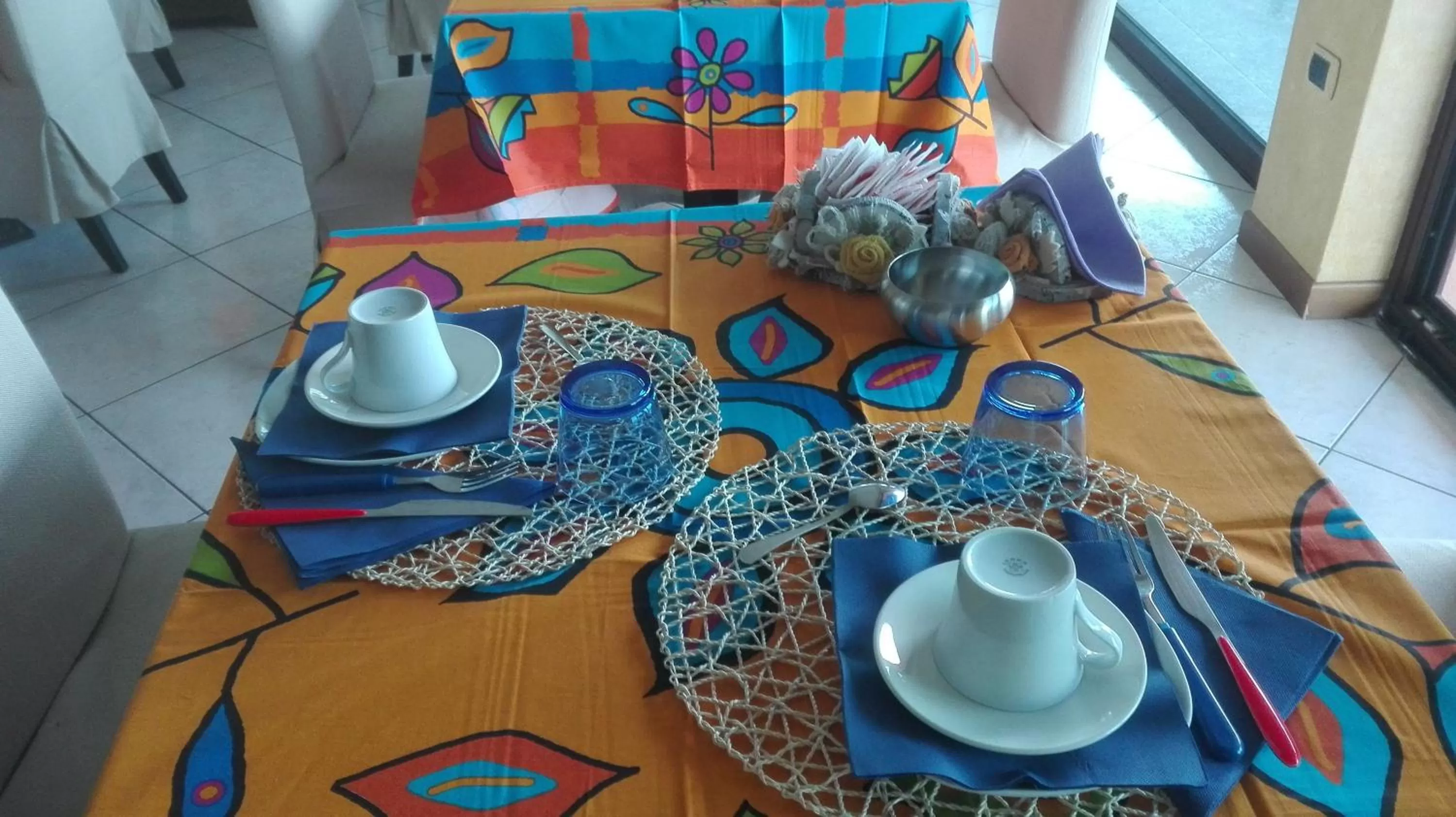 Food and drinks in B&B Villa Anita