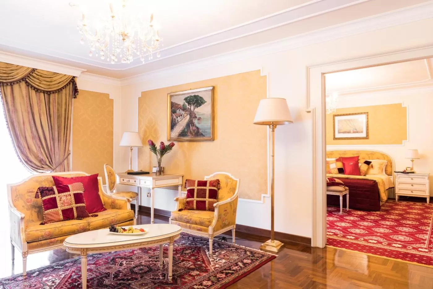 Living room in Abano Grand Hotel