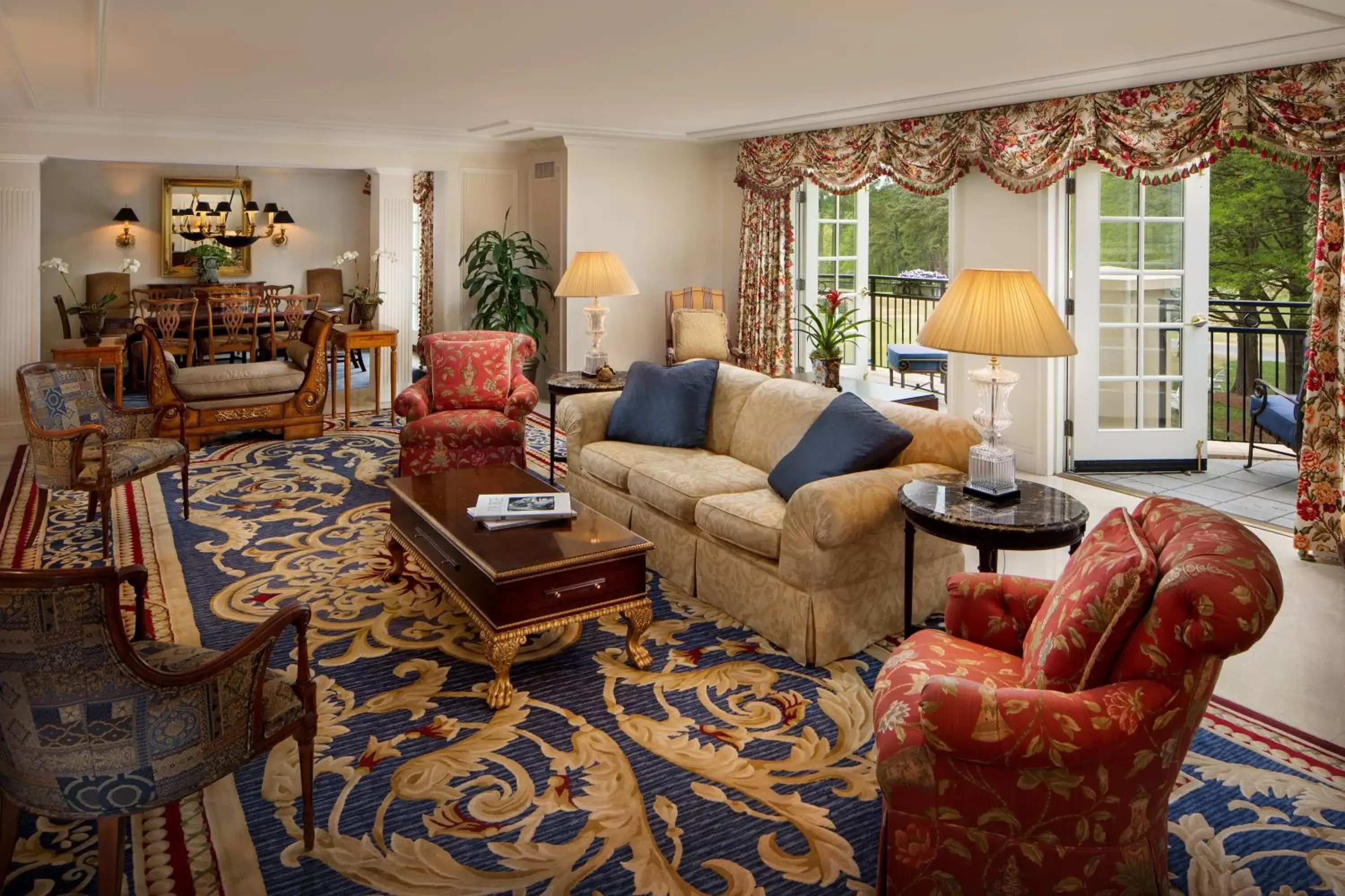 Lobby or reception, Seating Area in Washington Duke Inn & Golf Club
