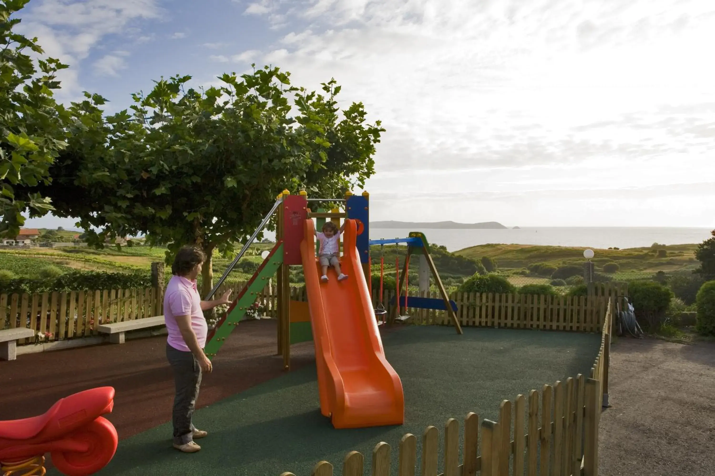 Children play ground, Children's Play Area in Hotel Oca Vermar