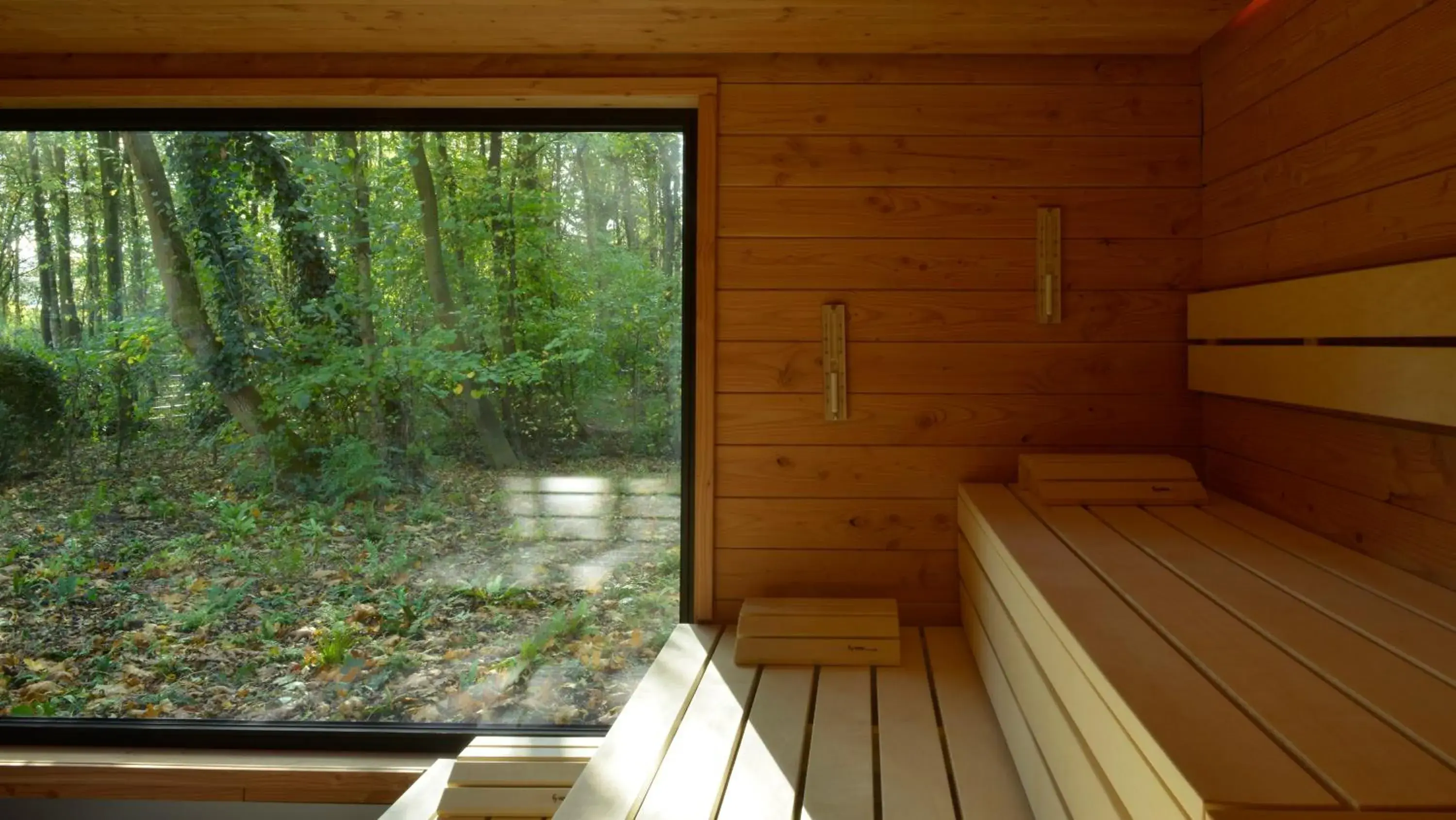 Sauna in Essensio Hotel Düsseldorf