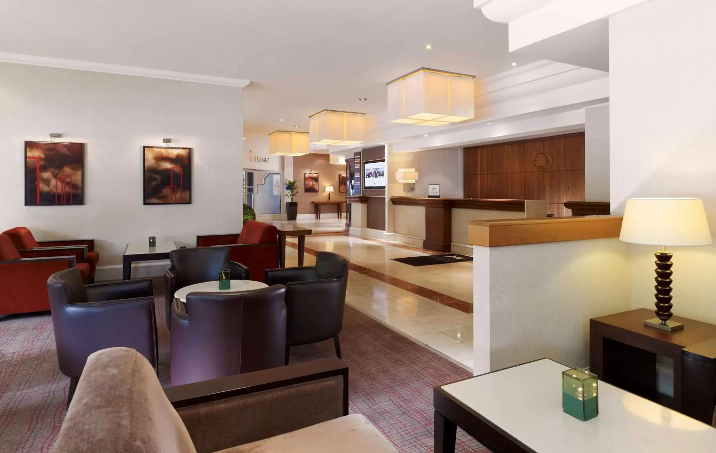Lobby or reception in DoubleTree by Hilton Sheffield Park