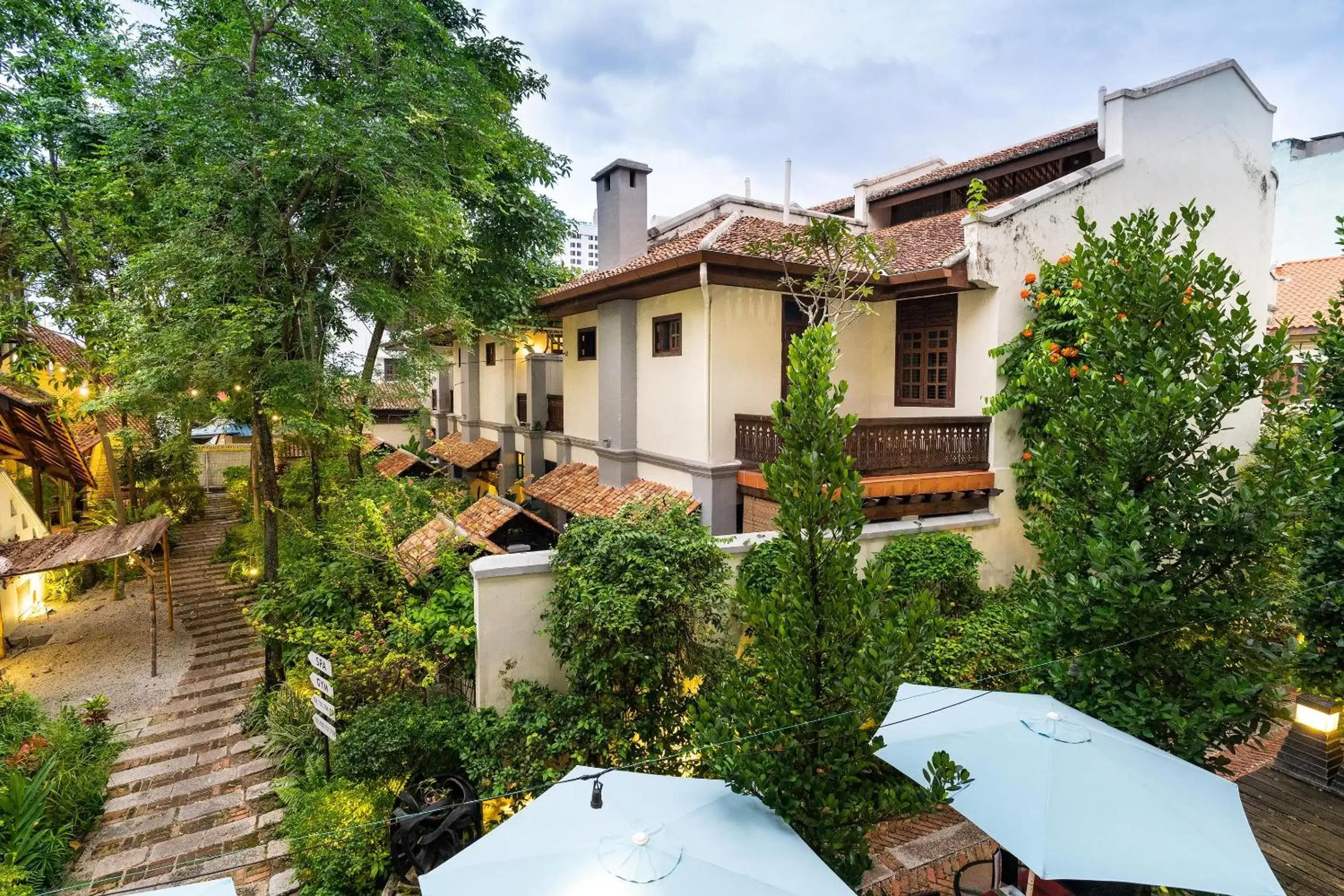 Garden, Property Building in Hotel Penaga