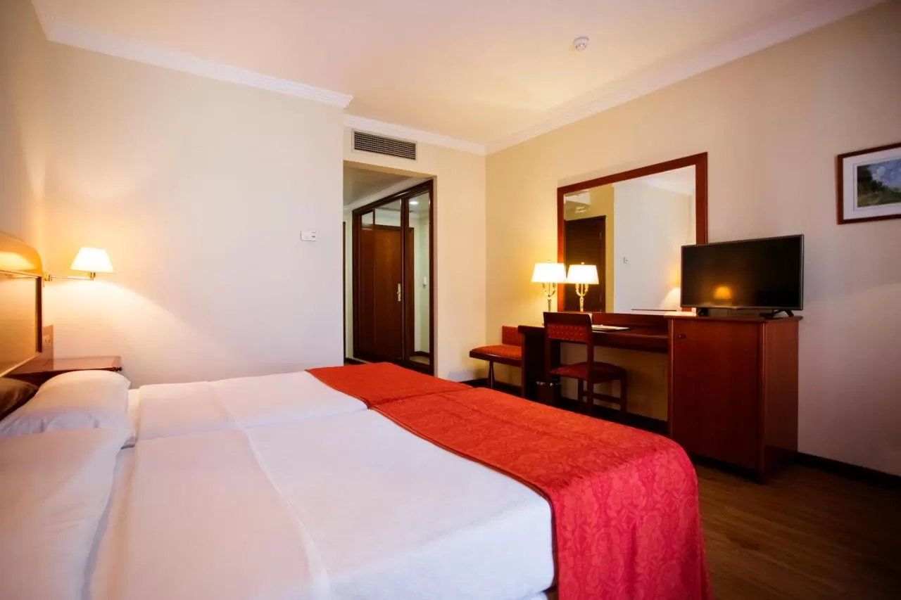 Bed in Gran Hotel de Ferrol