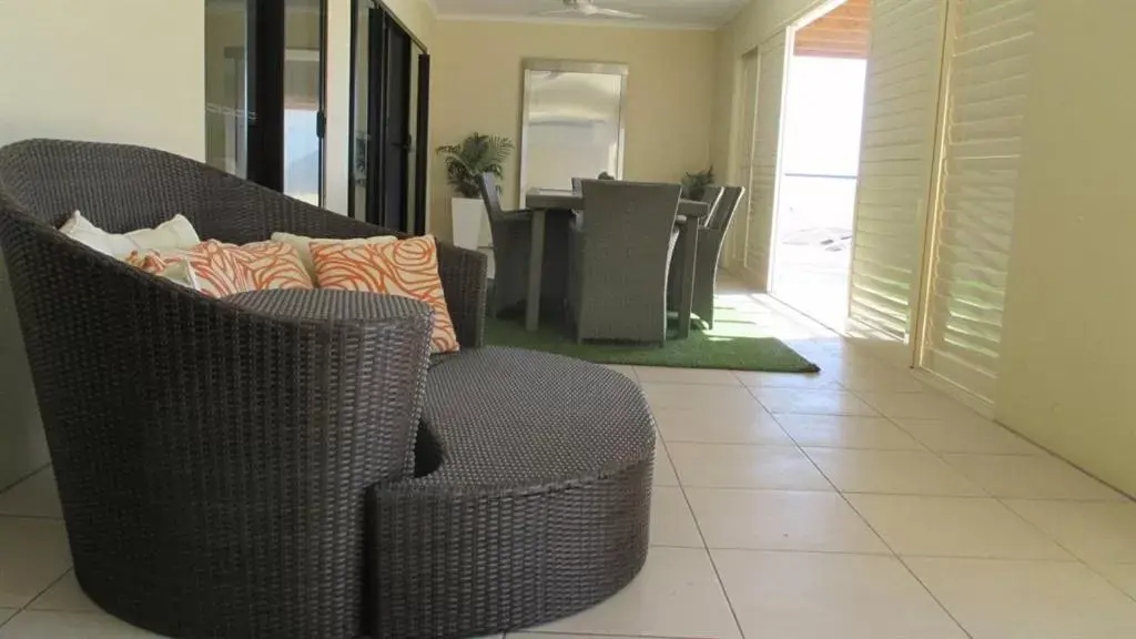 Seating Area in Edge Apartments Cairns