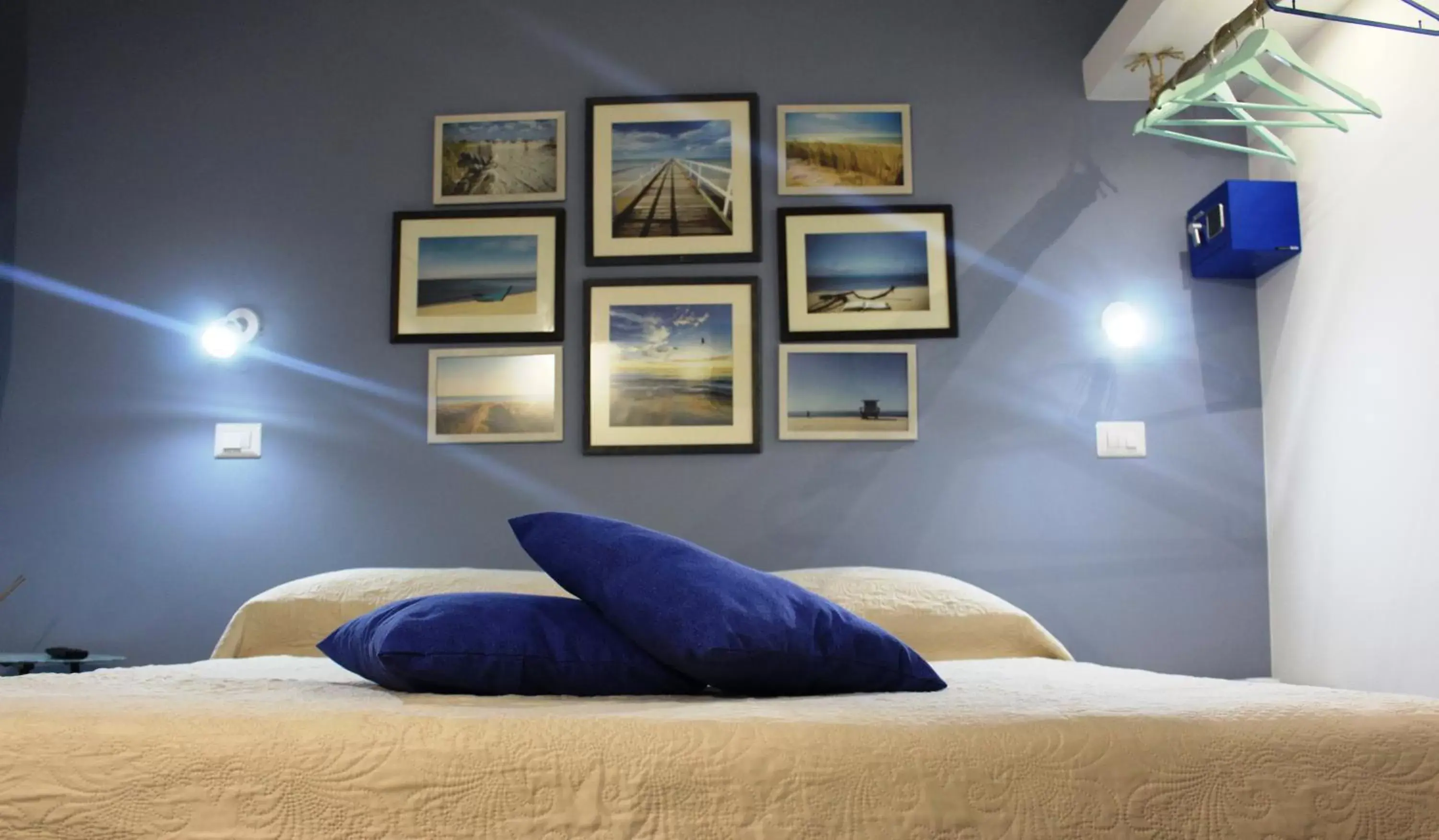 Decorative detail, Bed in Casa Mazzone