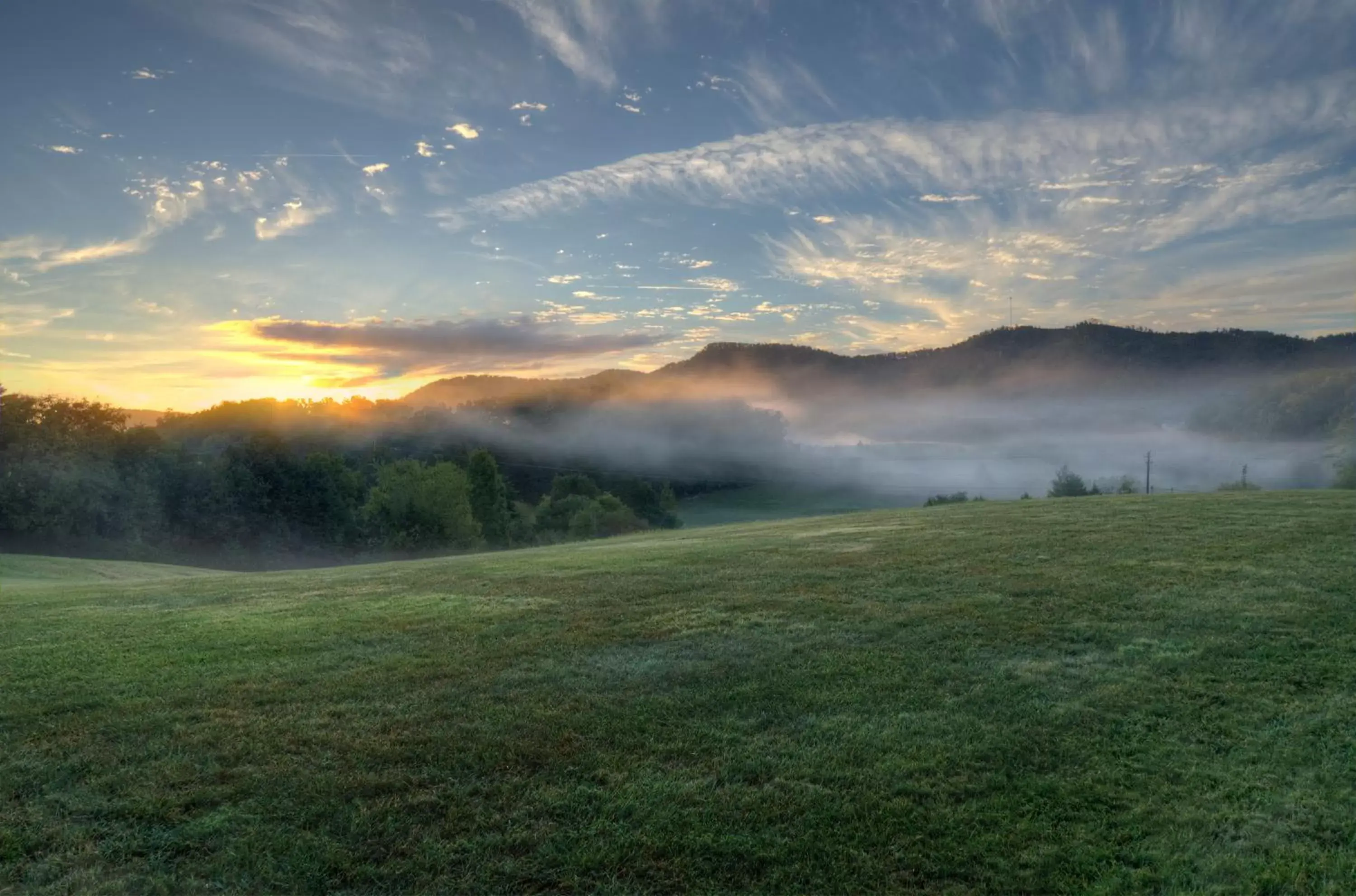 View (from property/room), Natural Landscape in Blue Mountain Mist Country Inn