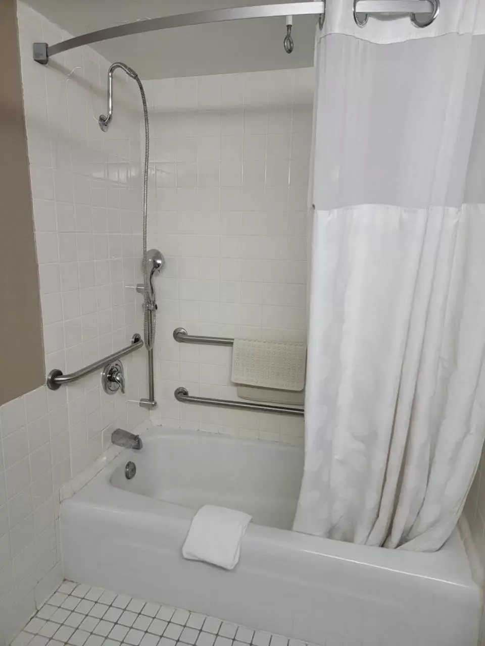 Bathroom in Ramada by Wyndham Angola/Fremont Area