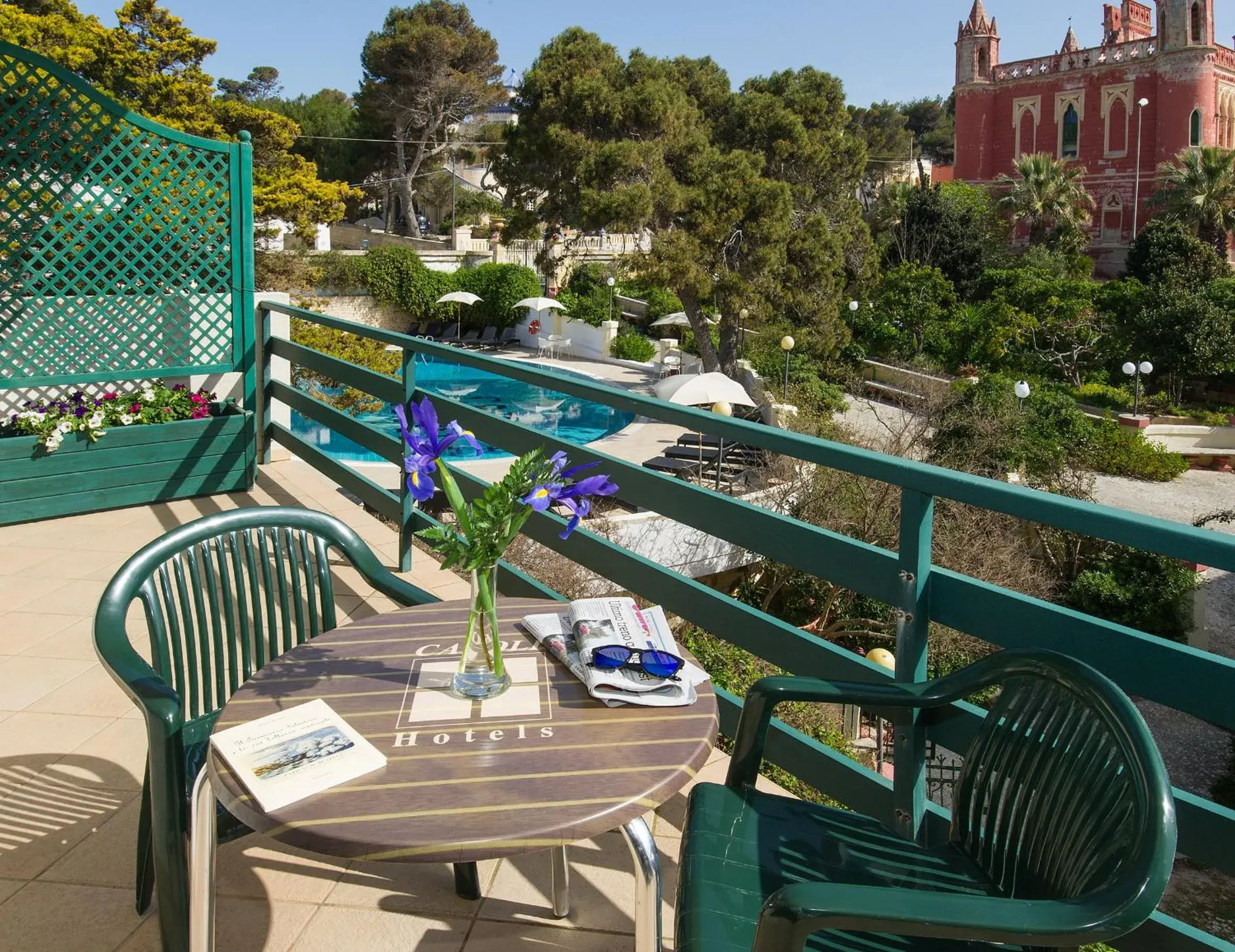 Day, Balcony/Terrace in Hotel Terminal - Caroli Hotels