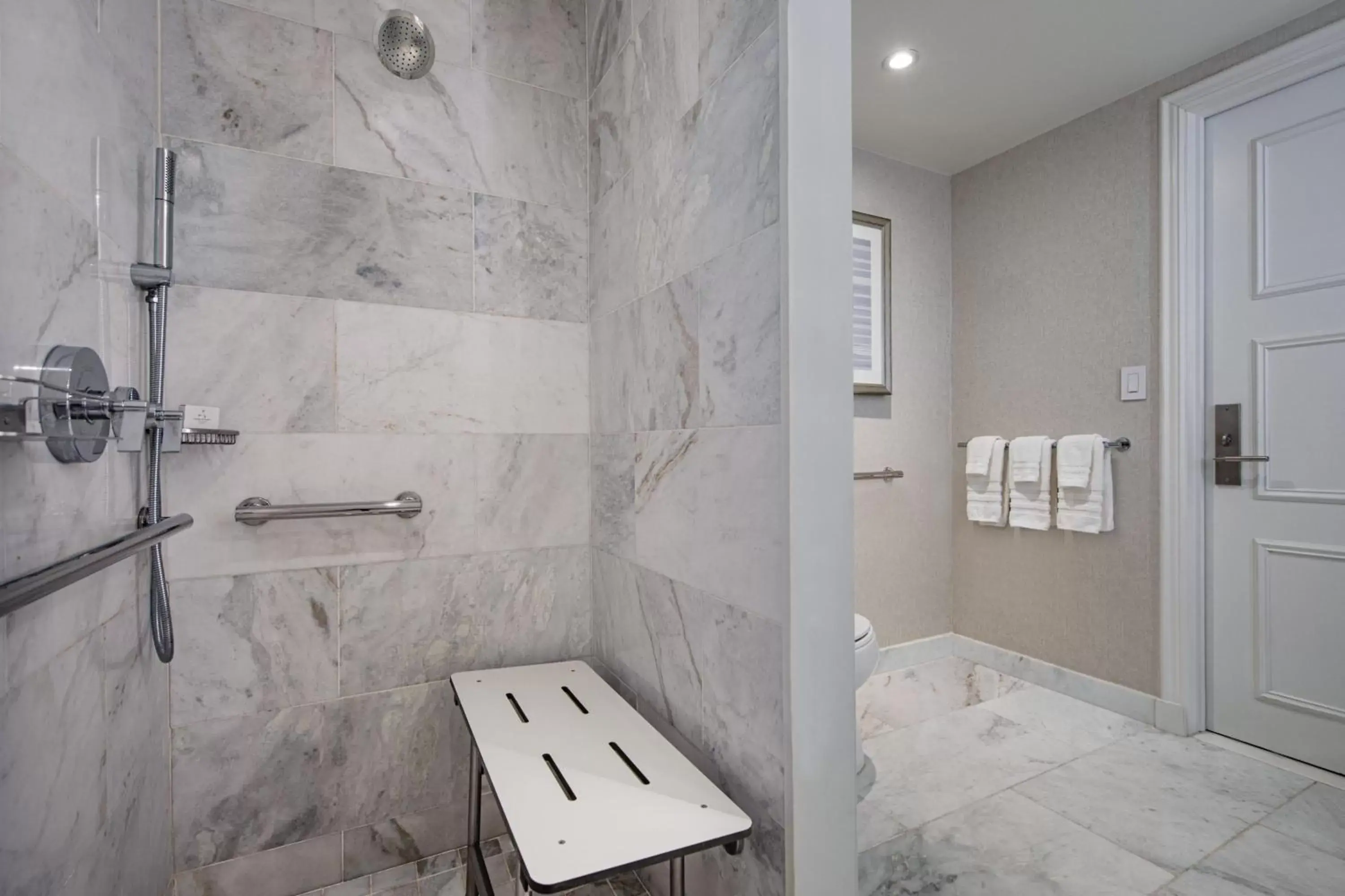 Bathroom in JW Marriott Essex House New York