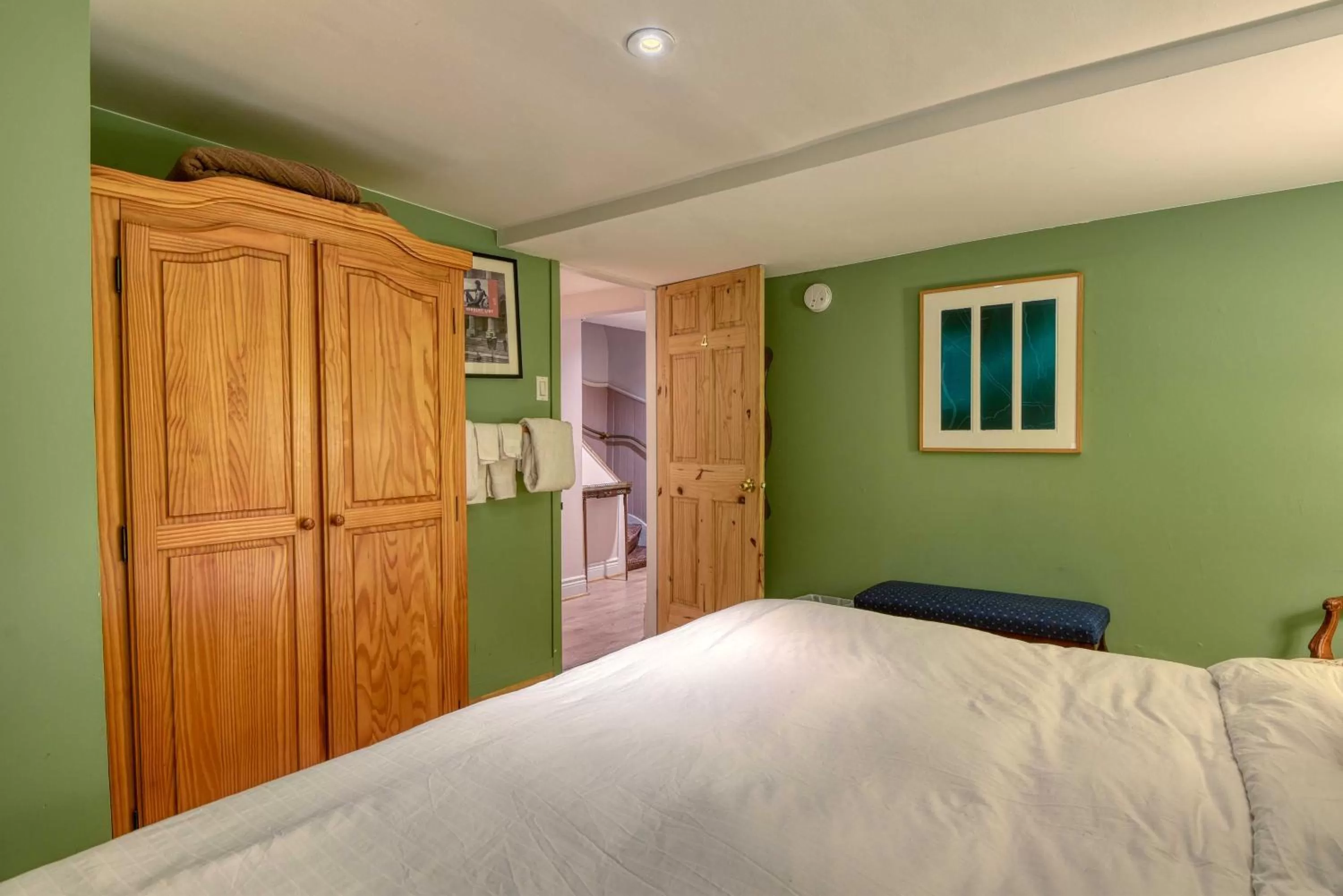 Bed in La Loggia Art B&B