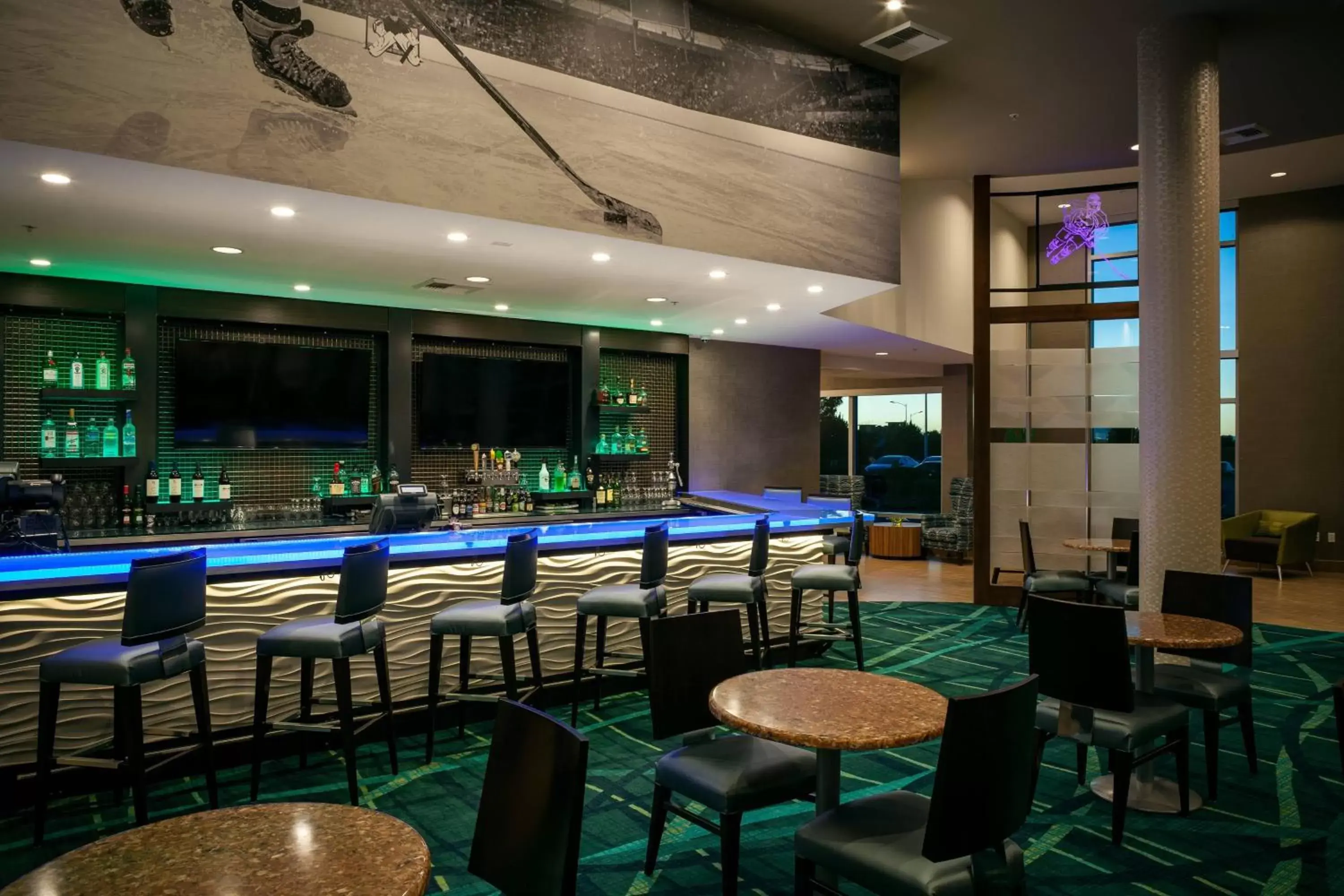 Restaurant/places to eat, Lounge/Bar in SpringHill Suites by Marriott Kennewick Tri-Cities