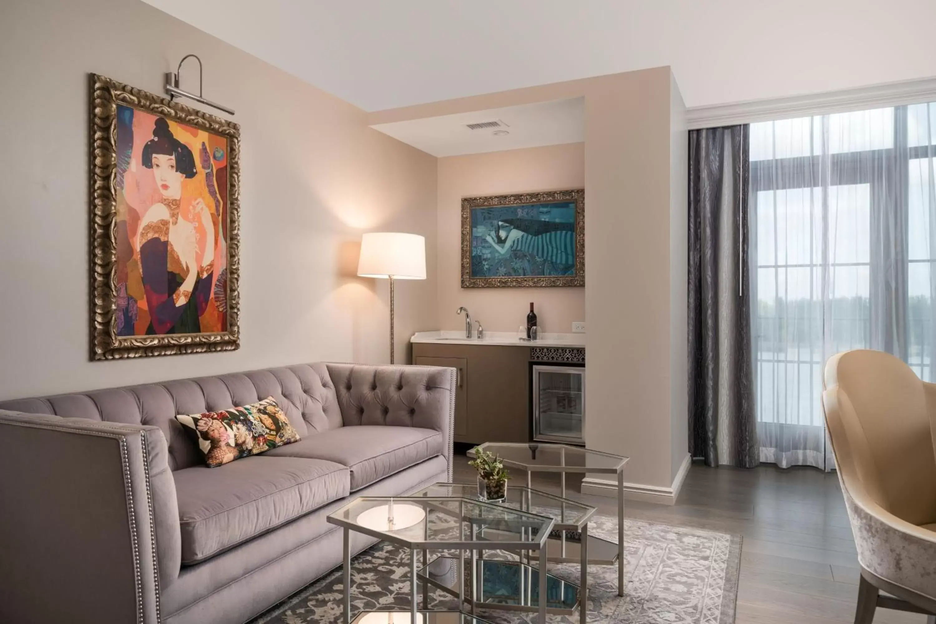 Living room, Seating Area in JW Marriott Savannah Plant Riverside District