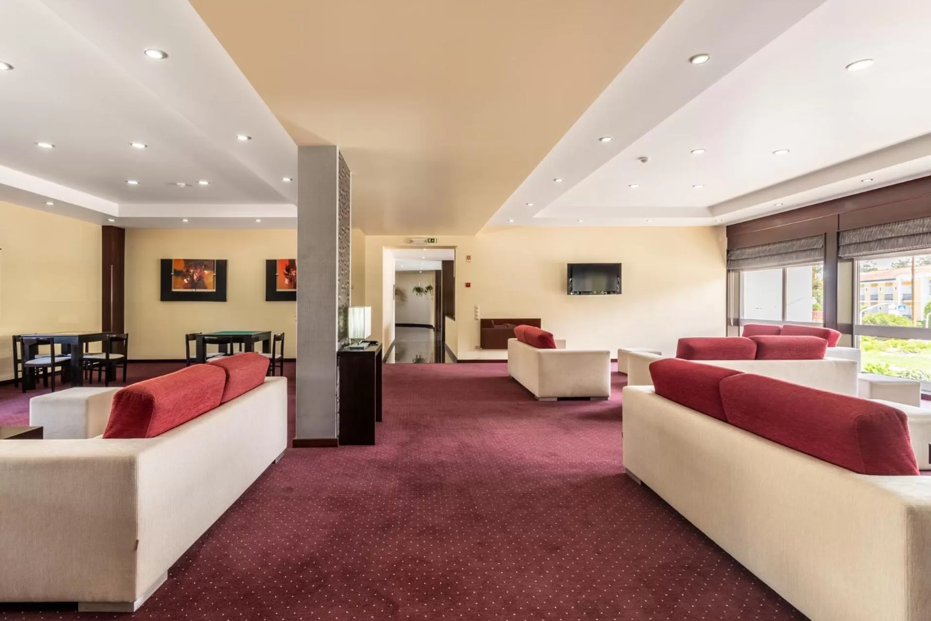 Communal lounge/ TV room in Hotel Colmeia