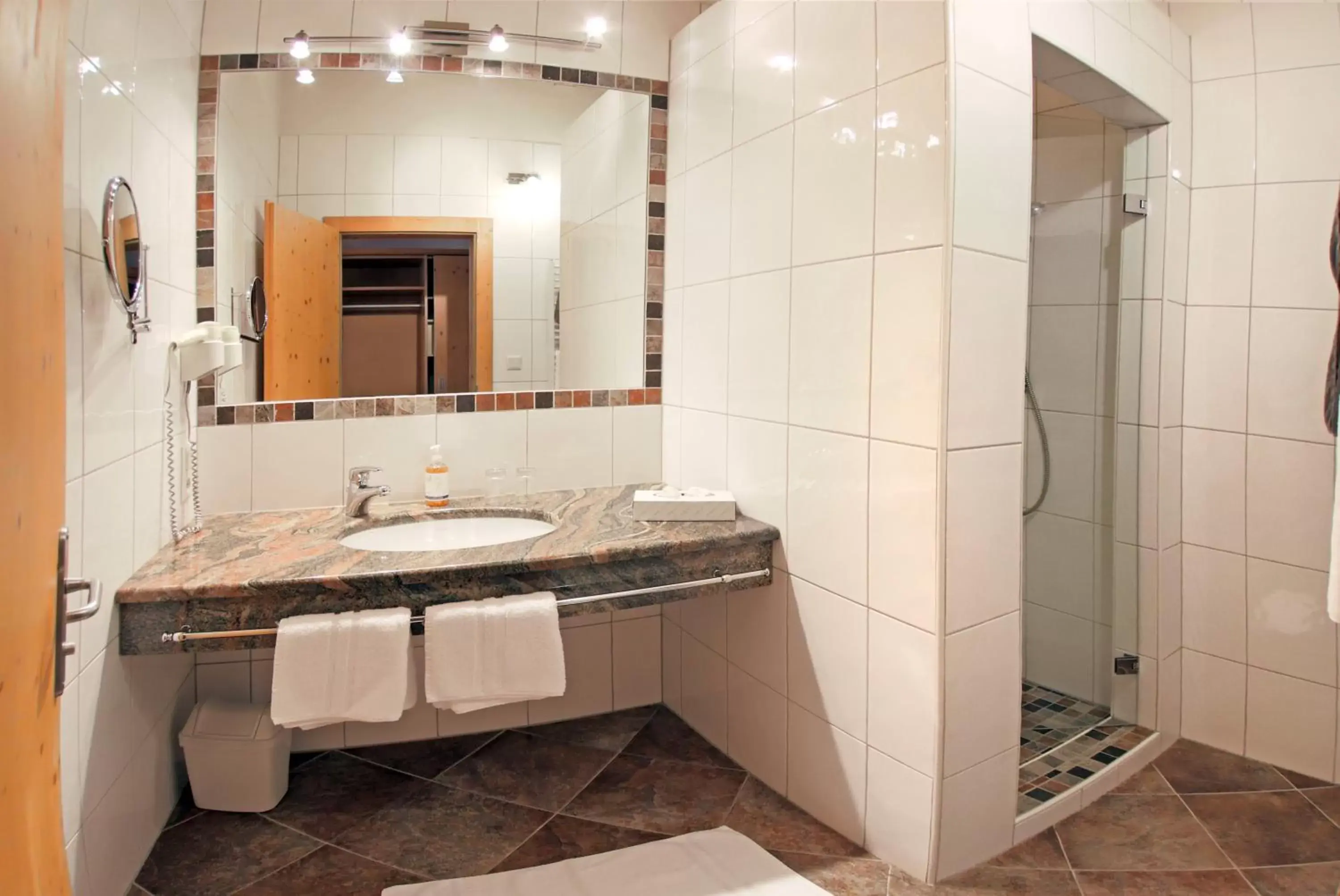 Bathroom in Aktivhotel Waldhof