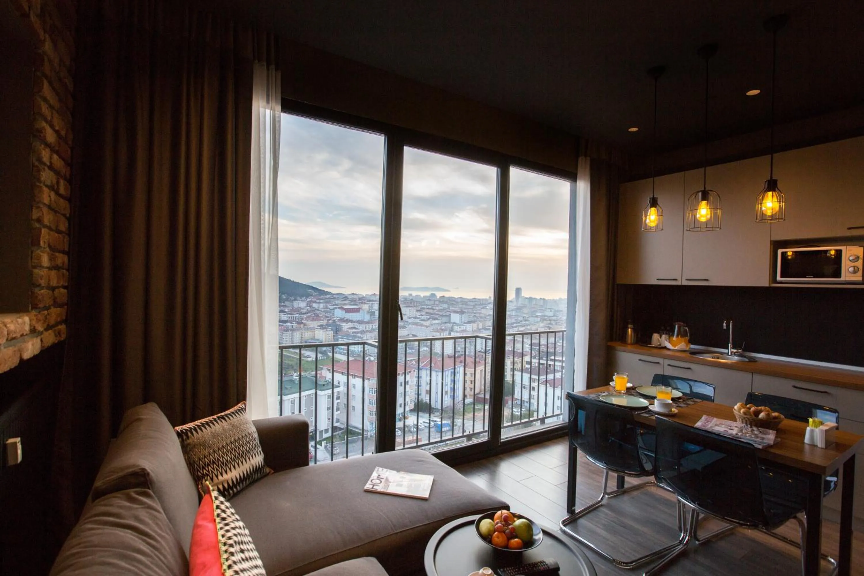 Seating area in Cityloft 161