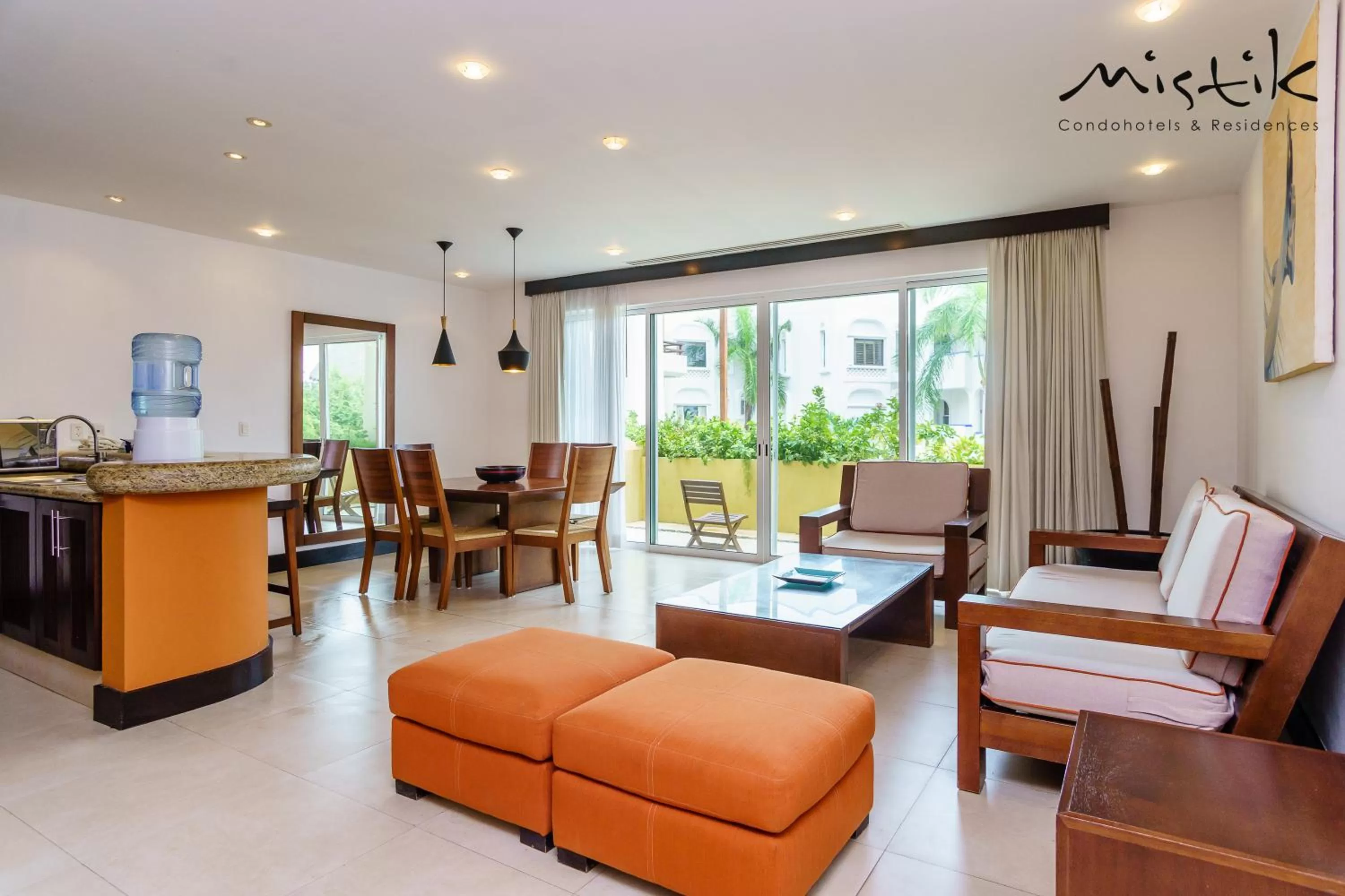 Living room in Pueblito Escondido by Mistik Vacation Rentals