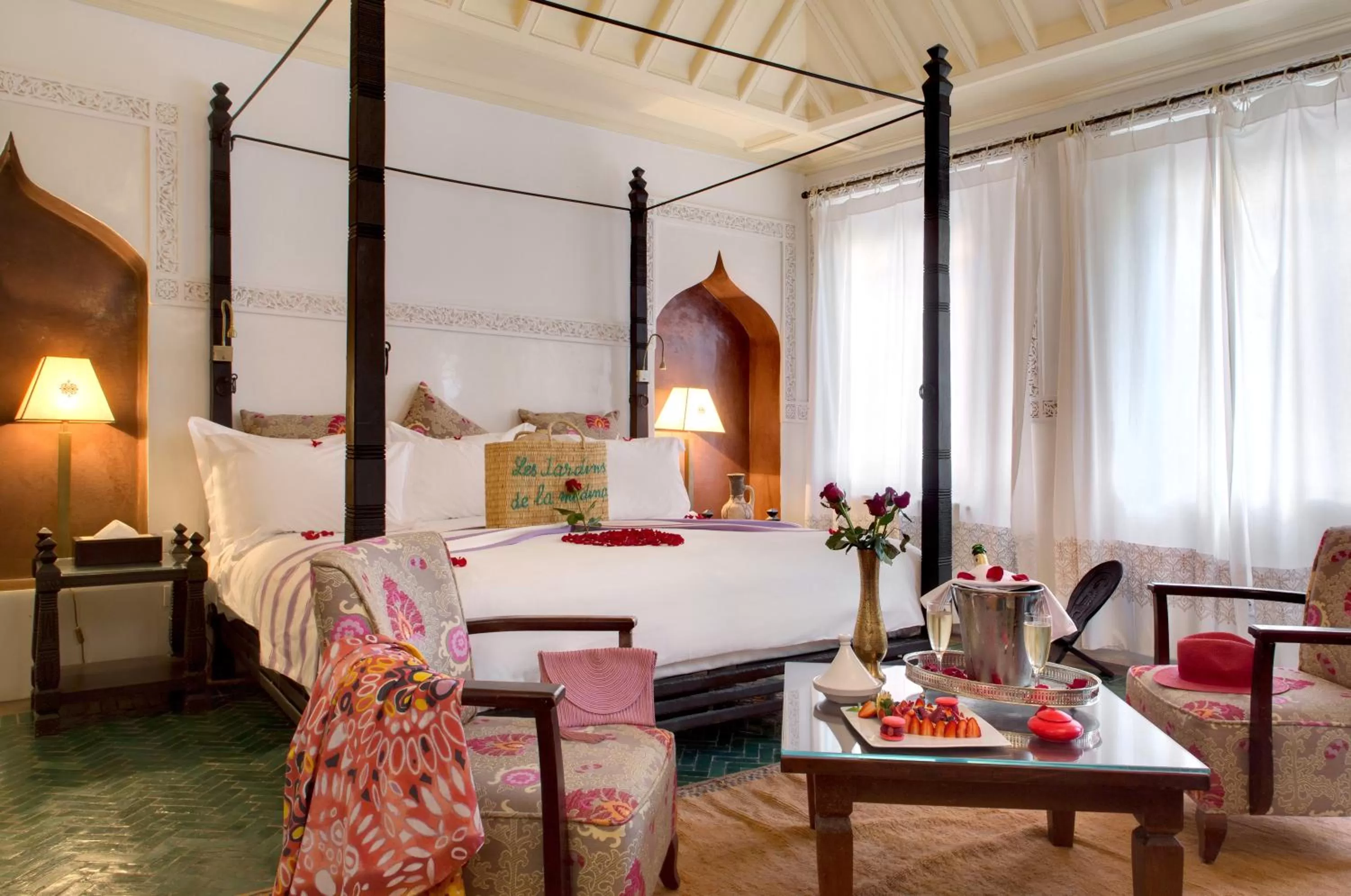 Gardens Side Double Room in Les Jardins De La Médina