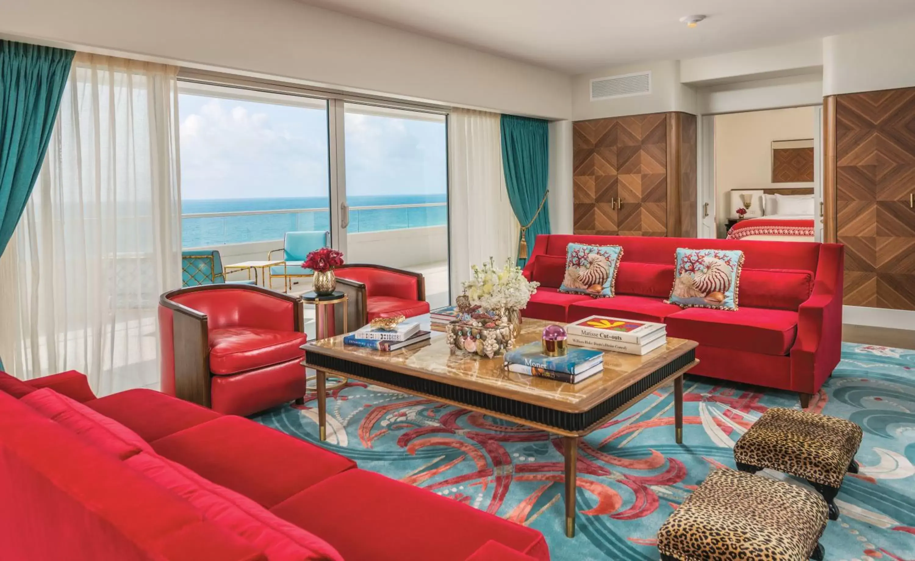 Living room, Seating Area in Faena Hotel Miami Beach