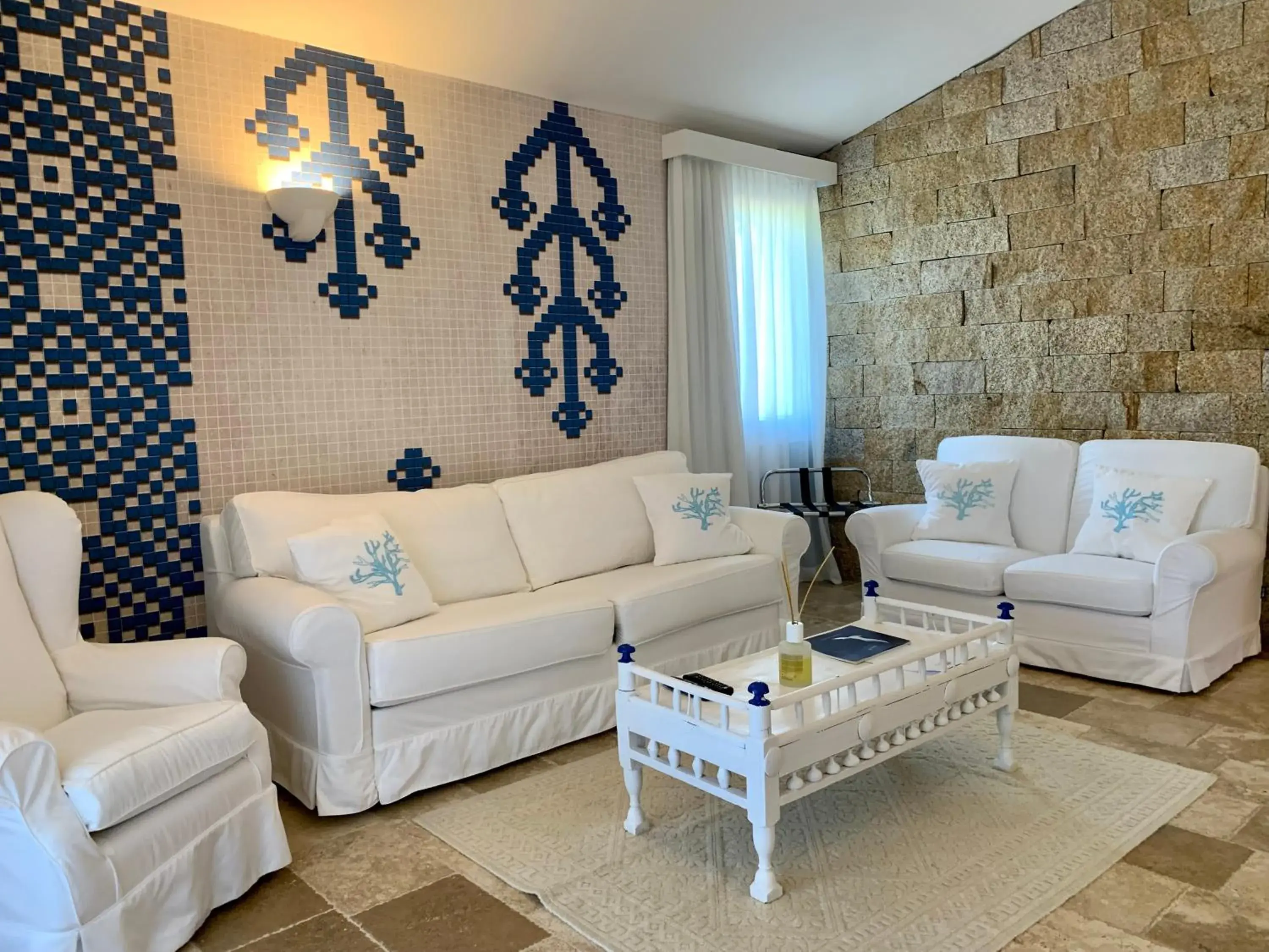 Living room, Seating Area in Hotel Cala Caterina